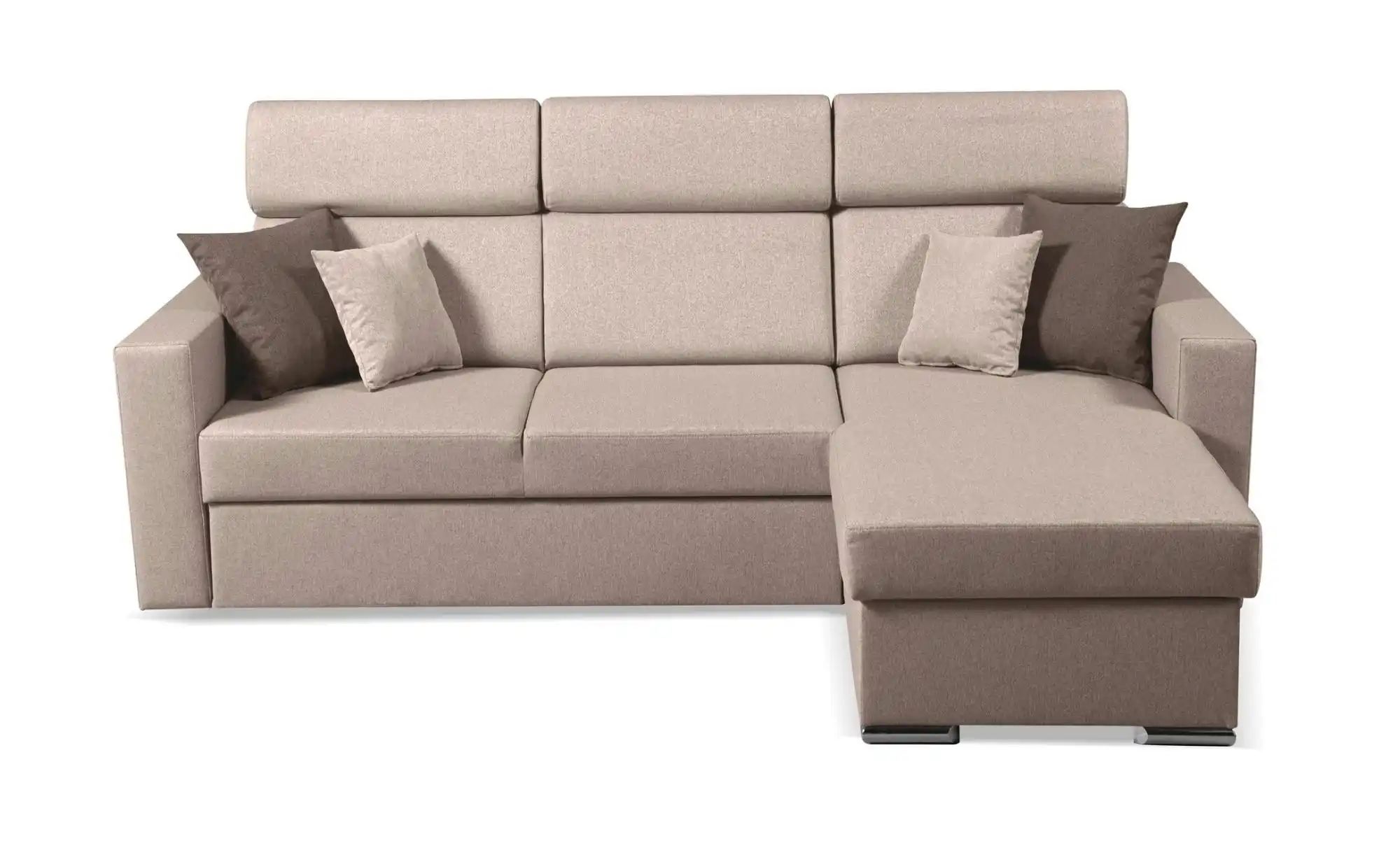 Ecksofa  Mils ¦ beige ¦ Maße (cm): B: 215 H: 97 Polstermöbel > Sofas > Ecks günstig online kaufen