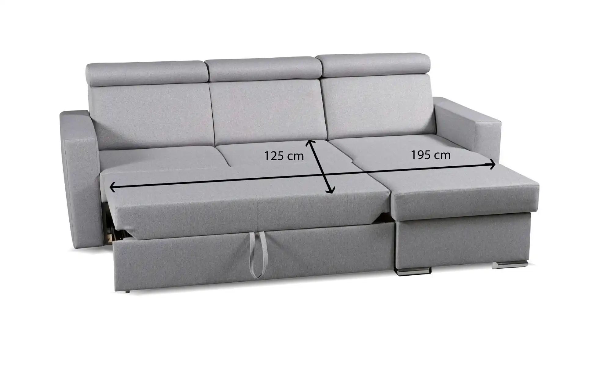 Ecksofa  Mils ¦ beige ¦ Maße (cm): B: 215 H: 97 Polstermöbel > Sofas > Ecks günstig online kaufen