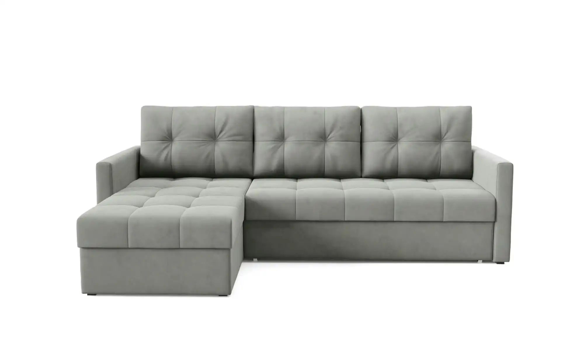Ecksofa  Olivia ¦ grau ¦ Maße (cm): B: 230 H: 86 Polstermöbel > Sofas > Eck günstig online kaufen