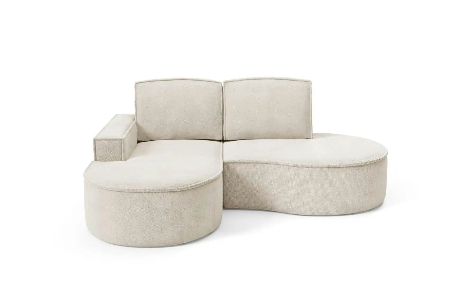 Ecksofa  Flow ¦ beige ¦ Maße (cm): B: 210 H: 88 Polstermöbel > Sofas > Ecks günstig online kaufen