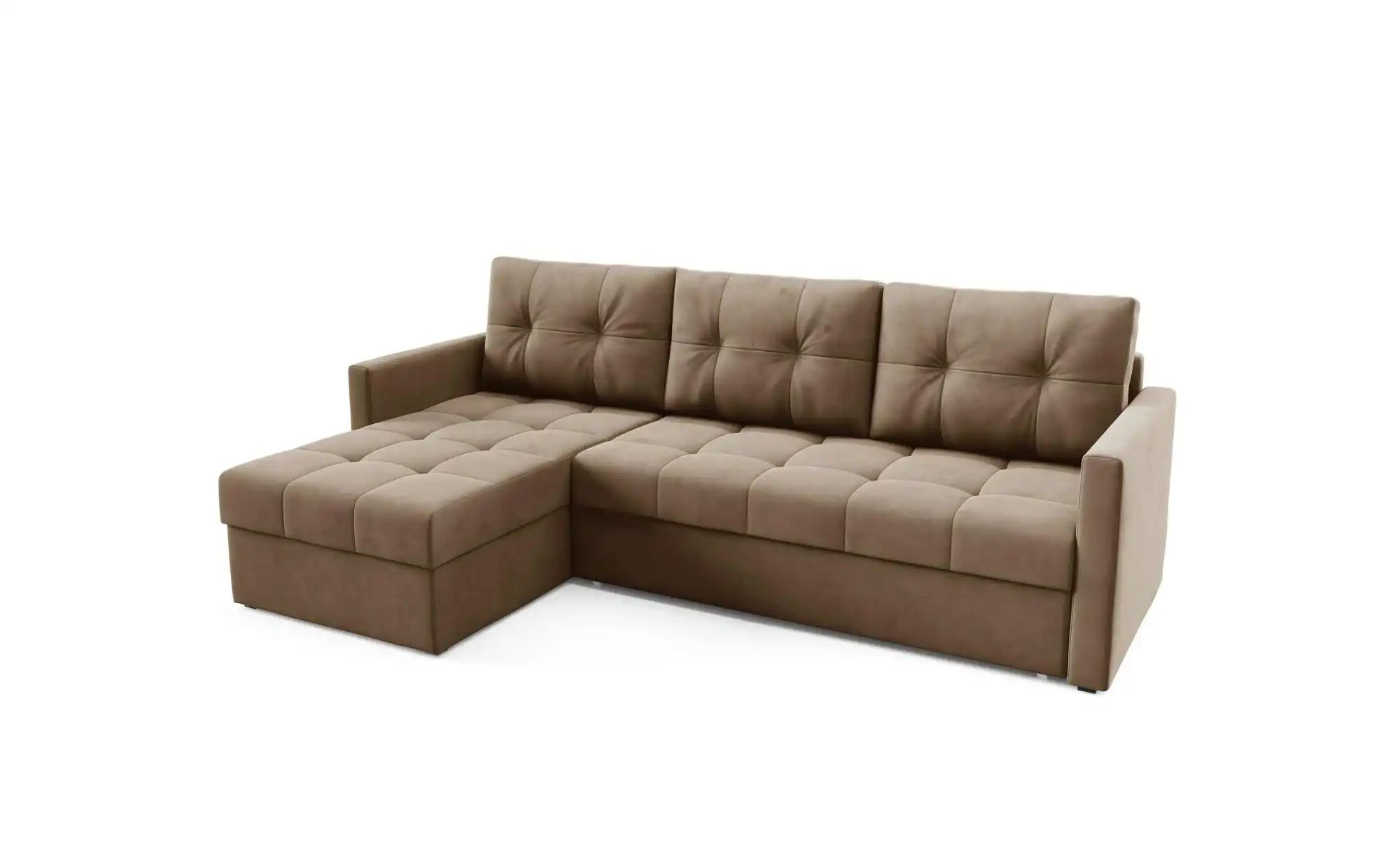 Thumbnail - Ecksofa  Olivia ¦ braun ¦ Maße (cm): B: 230 H: 86 Polstermöbel > Sofas > 3-Sitzer - Höffner