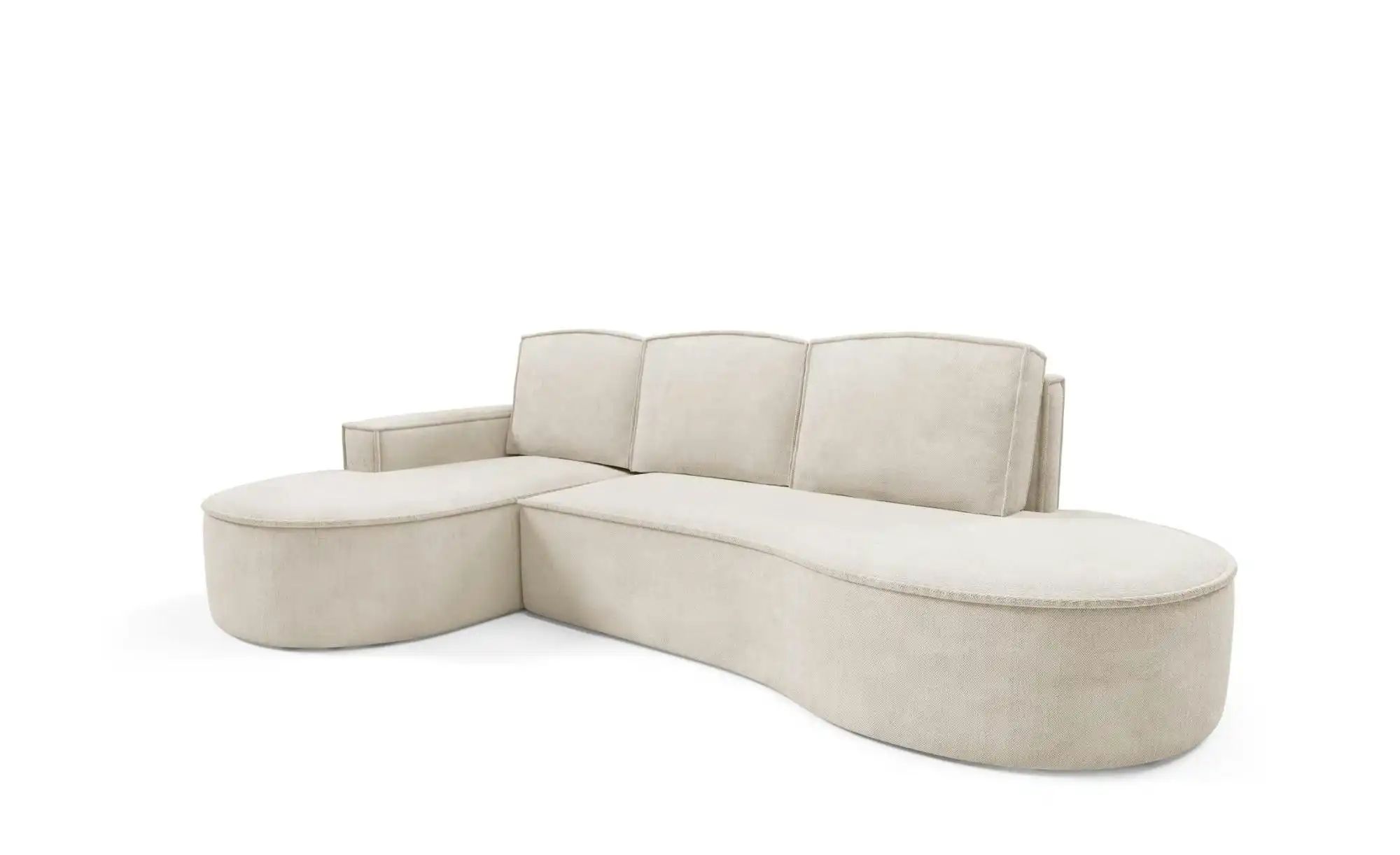 Ecksofa  Flow ¦ beige ¦ Maße (cm): B: 277 H: 88 Polstermöbel > Sofas > Ecks günstig online kaufen
