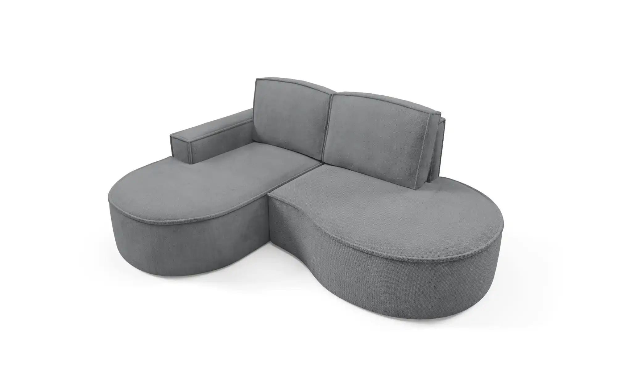Thumbnail - Ecksofa  Flow ¦ grau ¦ Maße (cm): B: 210 H: 88 Polstermöbel > Sofas > Ecksofas - Höffner