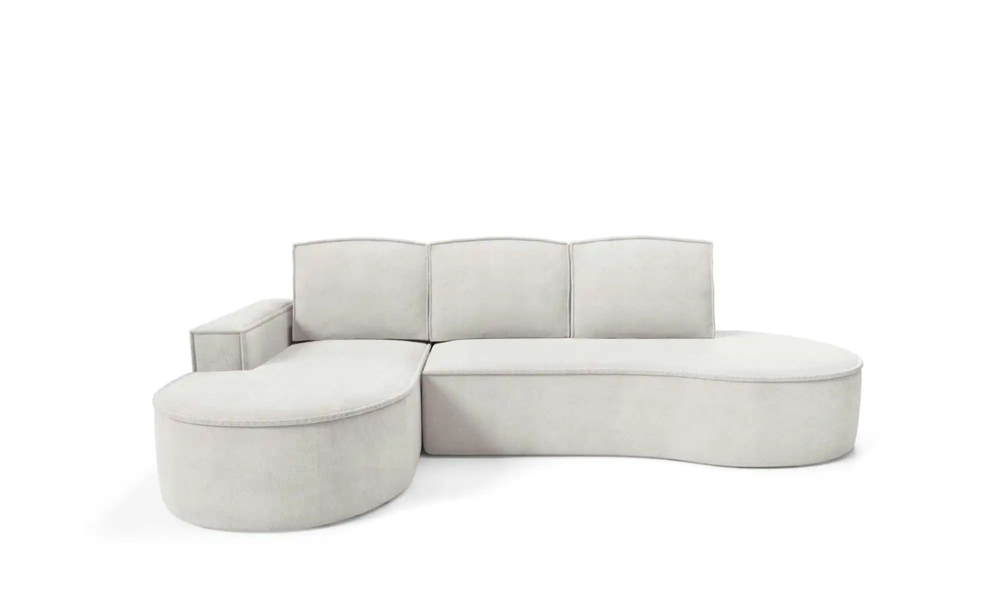 Ecksofa  Flow ¦ weiß ¦ Maße (cm): B: 277 H: 88 Polstermöbel > Sofas > Eckso günstig online kaufen