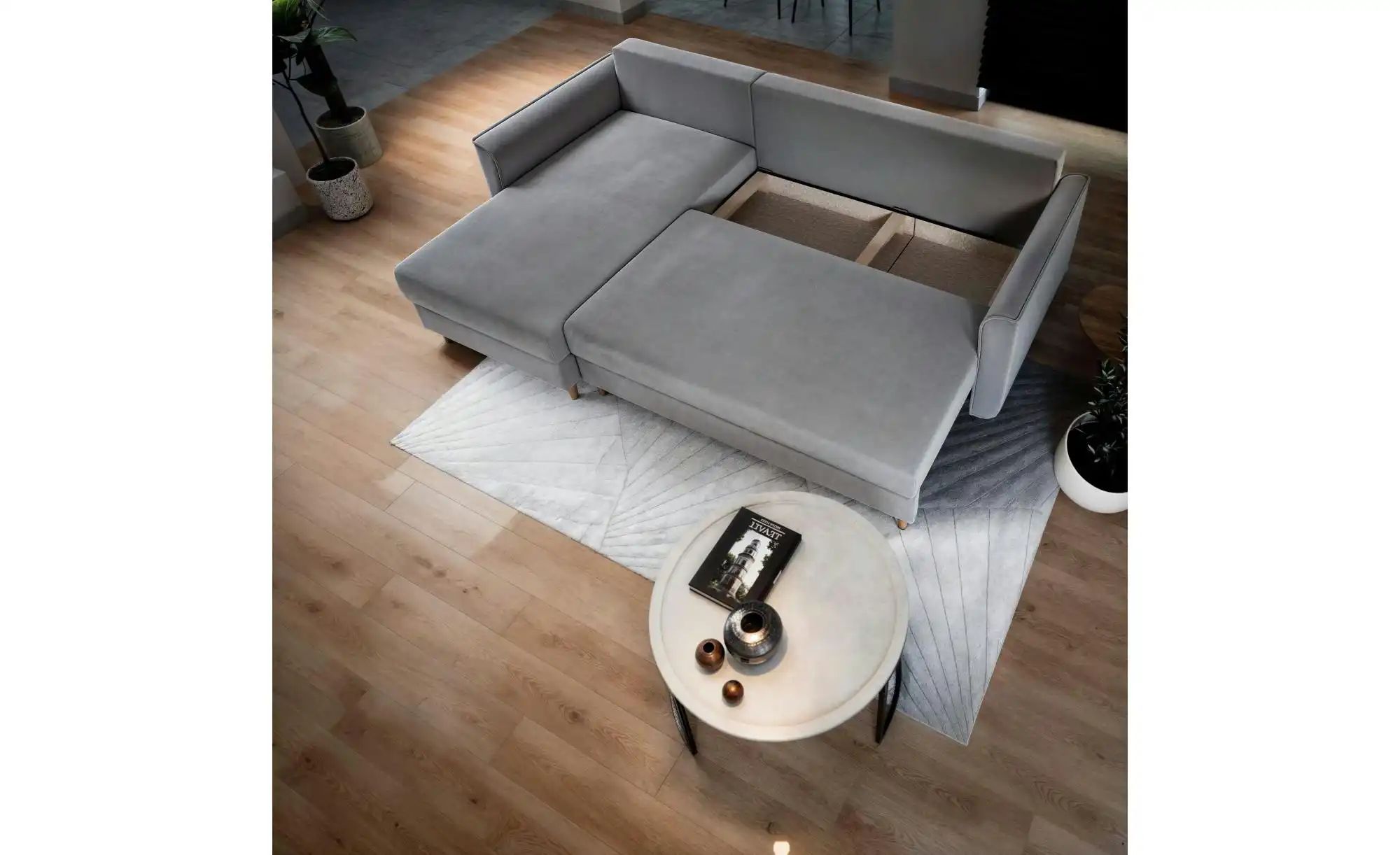 MASSENO Ecksofa   Pisan  ¦ braun ¦ Maße (cm): B: 220 H: 91 Polstermöbel > S günstig online kaufen