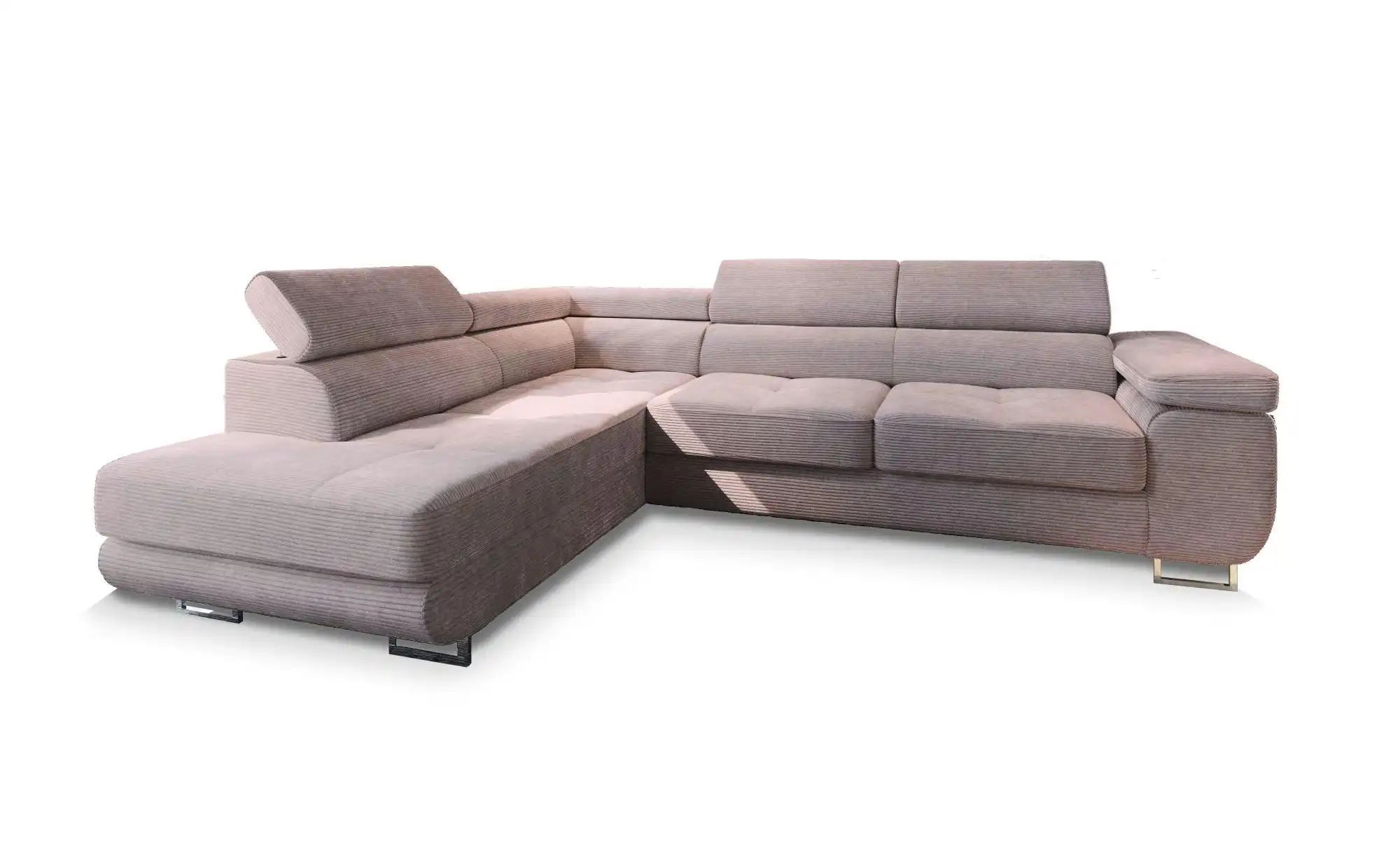 MASSENO Ecksofa  Apiro ¦ lila/violett ¦ Maße (cm): B: 277 H: 90 Polstermöbe günstig online kaufen