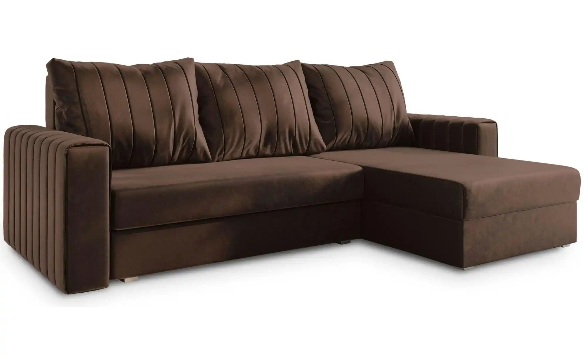MASSENO Ecksofa  Carl ¦ braun ¦ Maße (cm): B: 236 H: 85 Polstermöbel > Sofa günstig online kaufen