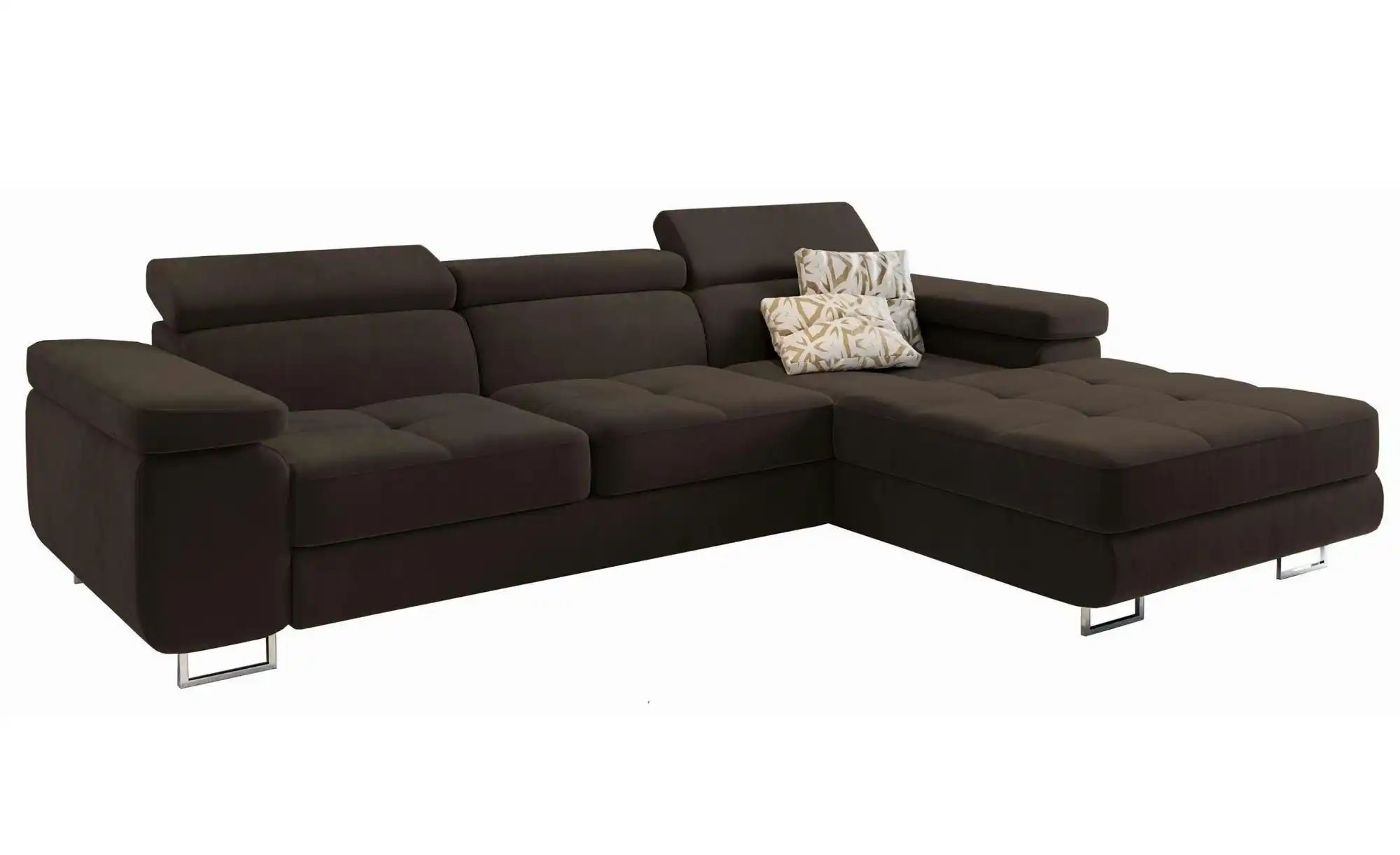 MASSENO Ecksofa  Elma ¦ braun ¦ Maße (cm): B: 280 H: 90 Polstermöbel > Sofa günstig online kaufen