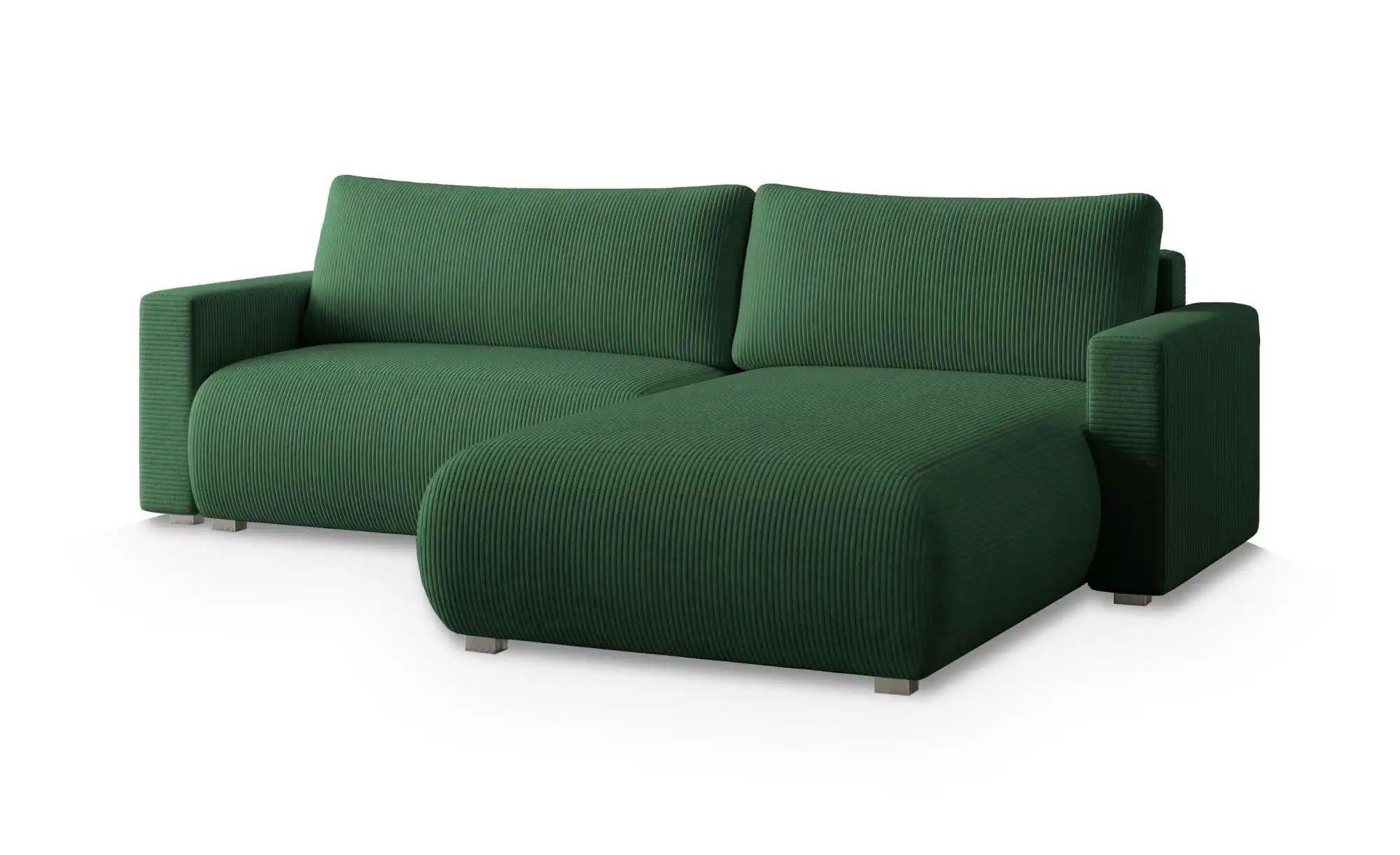MASSENO Ecksofa Turin ¦ grün ¦ Maße (cm): B: 265 H: 83 Polstermöbel > Sof günstig online kaufen