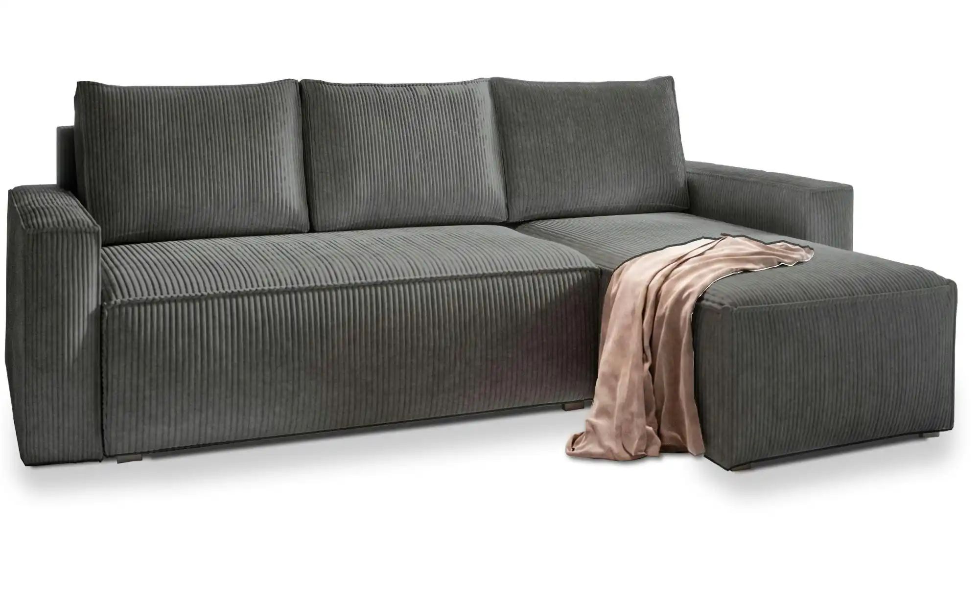 MASSENO Ecksofa mit Schlaffunktion Potaro ¦ grau ¦ Maße (cm): B: 230 H: 85 günstig online kaufen