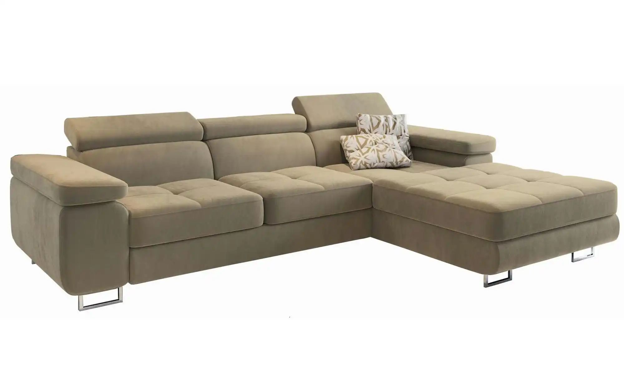 MASSENO Ecksofa  Elma ¦ creme ¦ Maße (cm): B: 280 H: 90 Polstermöbel > Sofa günstig online kaufen
