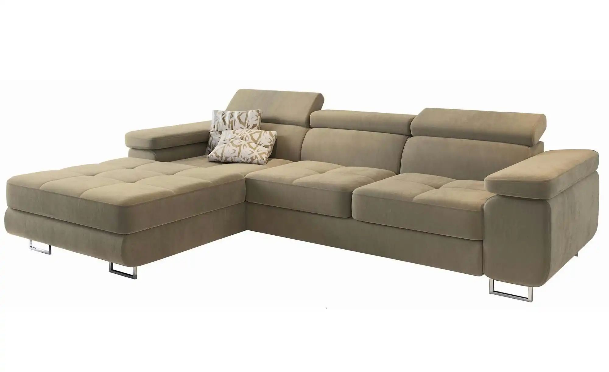 MASSENO Ecksofa  Elma ¦ creme ¦ Maße (cm): B: 280 H: 90 Polstermöbel > Sofa günstig online kaufen