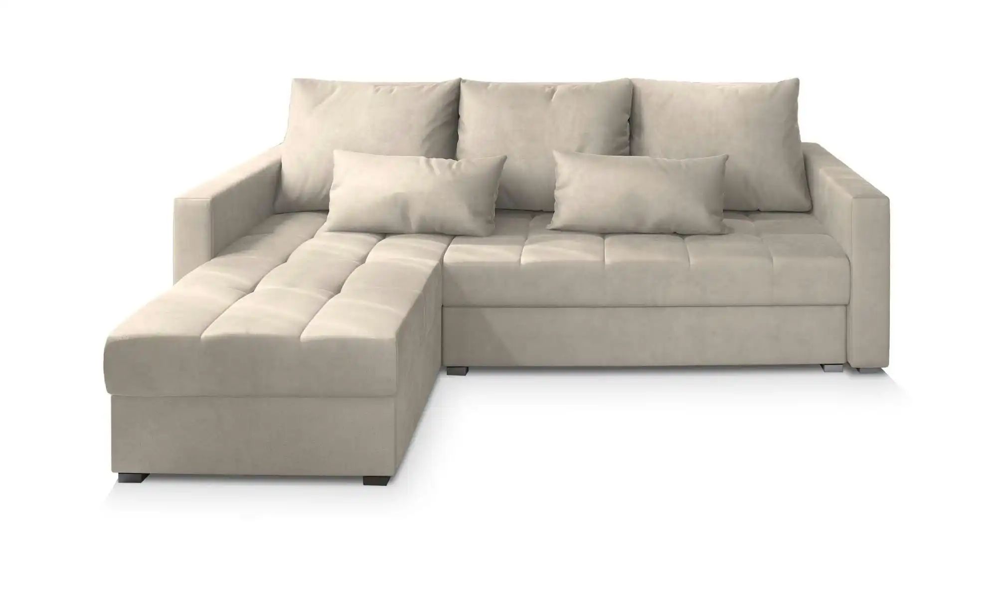 MASSENO Ecksofa  Kos ¦ creme ¦ Maße (cm): B: 220 H: 85 Polstermöbel > Sofas günstig online kaufen