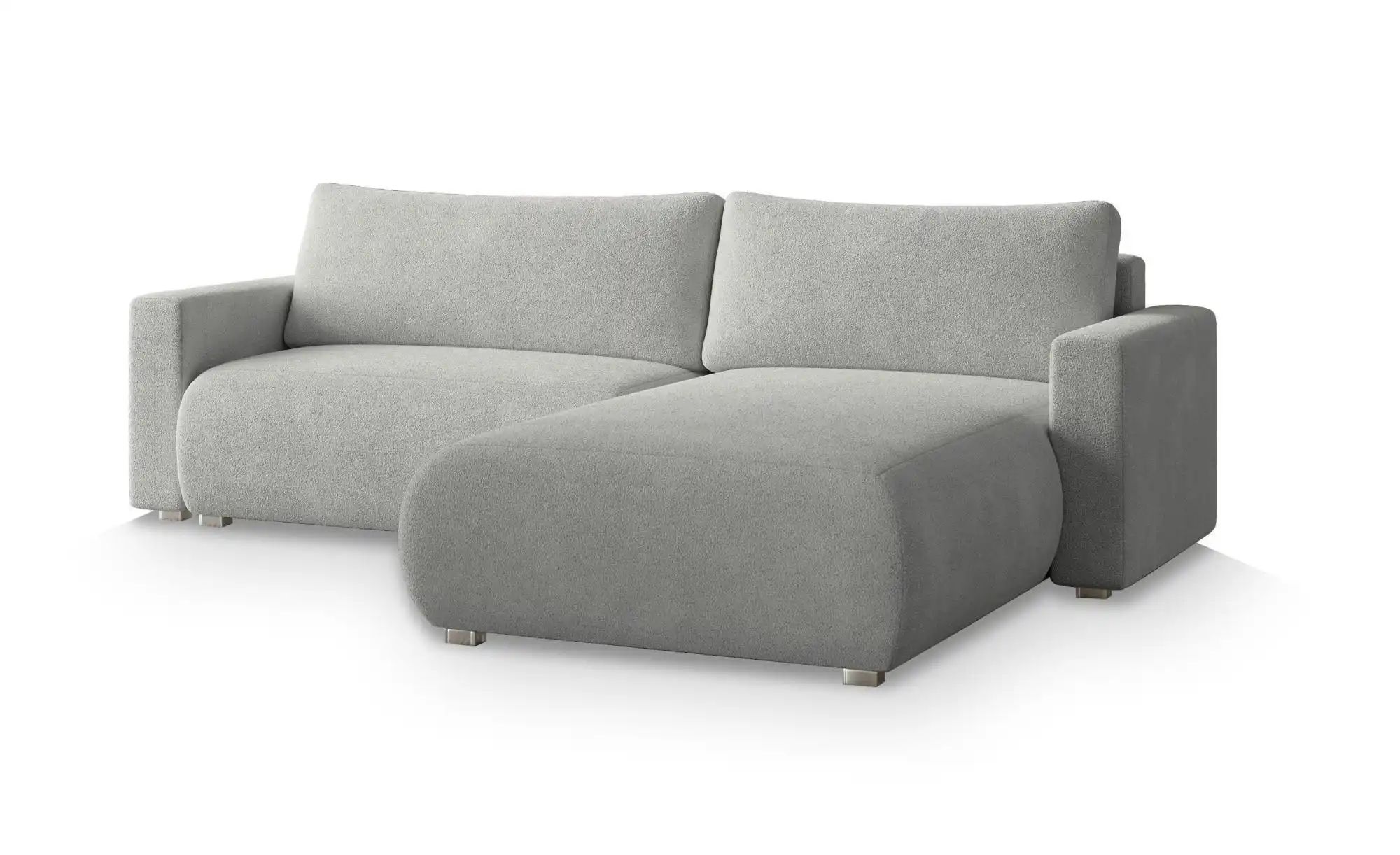 MASSENO Ecksofa  Turin ¦ grau ¦ Maße (cm): B: 265 H: 83 Polstermöbel > Sofa günstig online kaufen