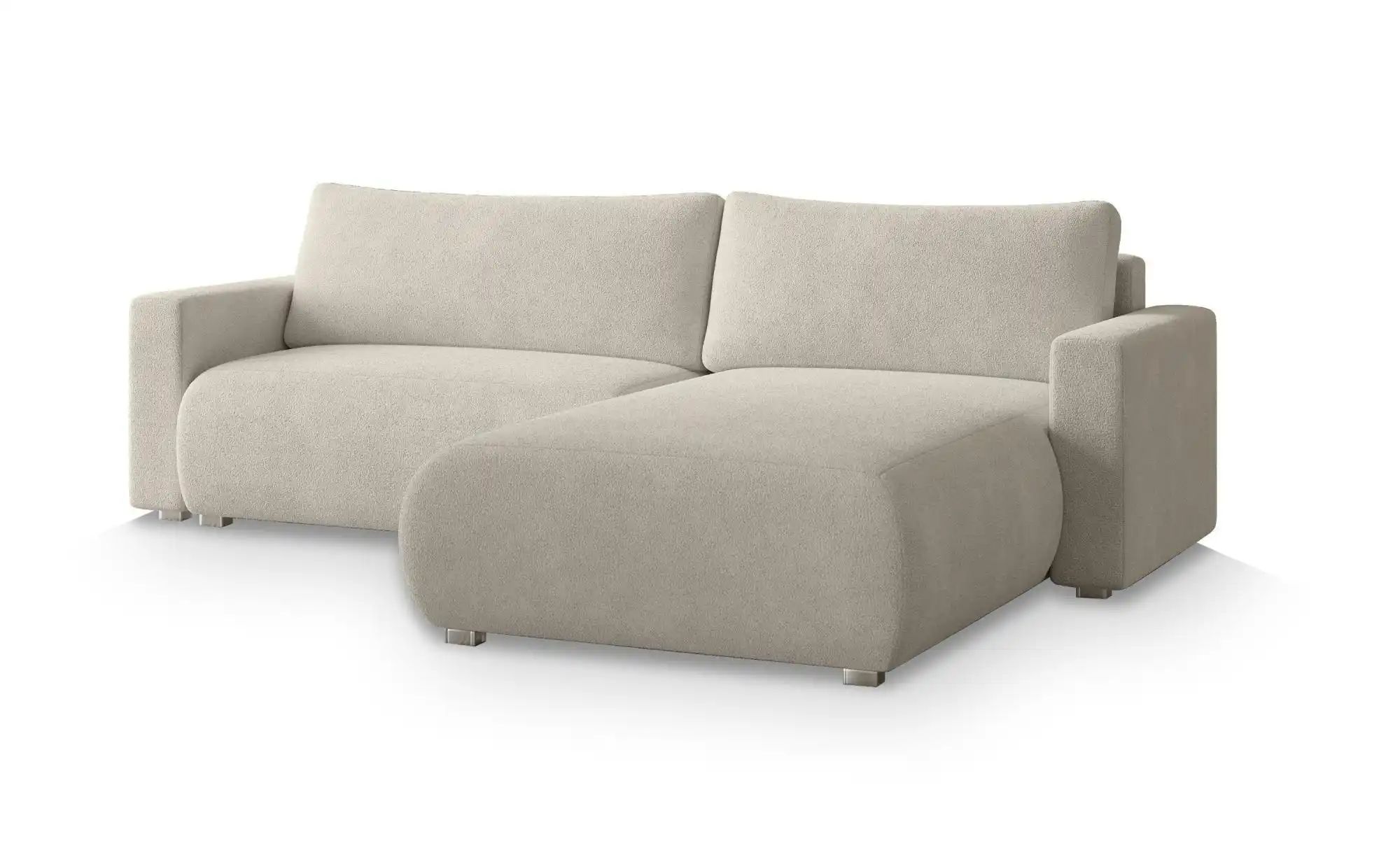 MASSENO Ecksofa  Turin ¦ creme ¦ Maße (cm): B: 265 H: 83 Polstermöbel > Sof günstig online kaufen