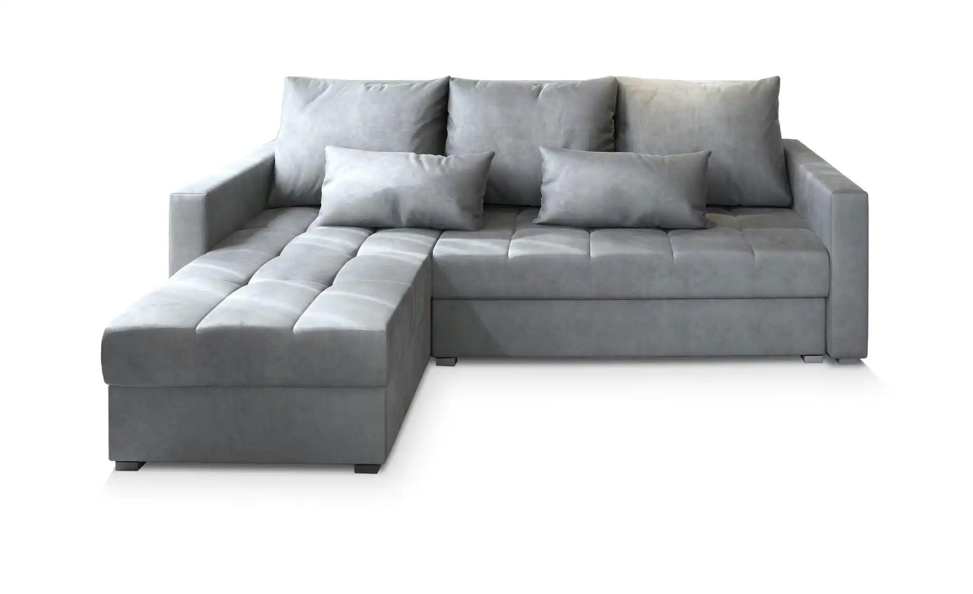 MASSENO Ecksofa  Kos ¦ grau ¦ Maße (cm): B: 220 H: 85 Polstermöbel > Sofas günstig online kaufen
