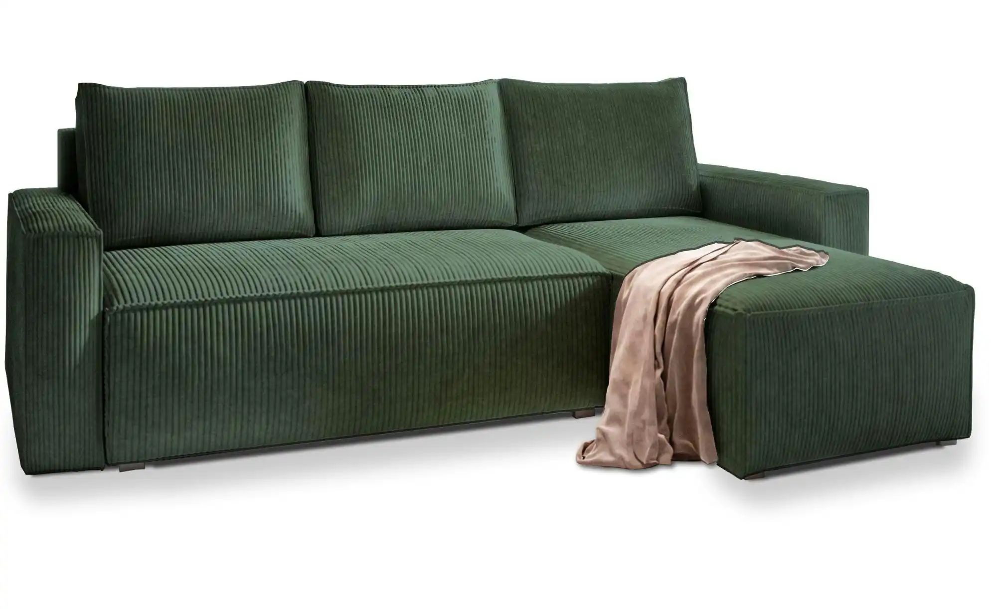 MASSENO Ecksofa mit Schlaffunktion Potaro ¦ grün ¦ Maße (cm): B: 230 H: 85 günstig online kaufen
