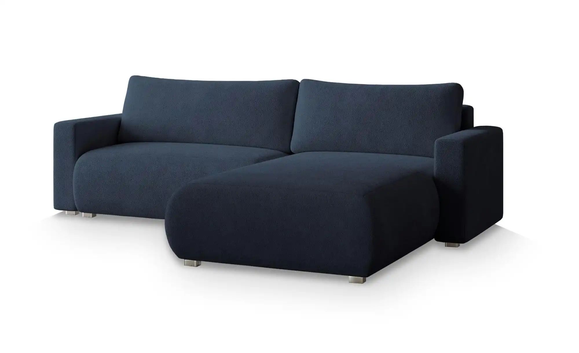 MASSENO Ecksofa  Turin ¦ blau ¦ Maße (cm): B: 265 H: 83 Polstermöbel > Sofa günstig online kaufen