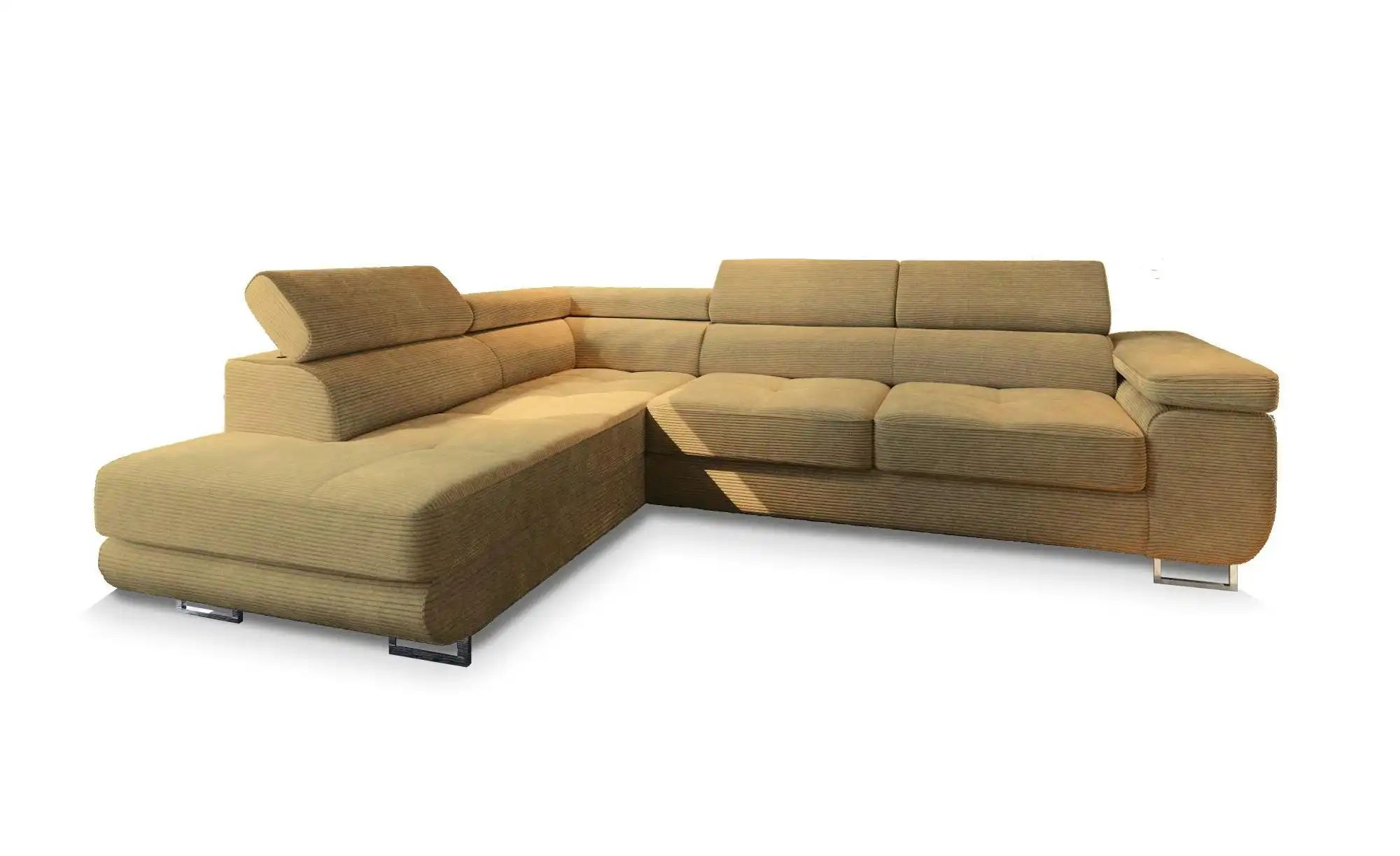 MASSENO Ecksofa  Apiro ¦ gelb ¦ Maße (cm): B: 277 H: 90 Polstermöbel > Sofa günstig online kaufen