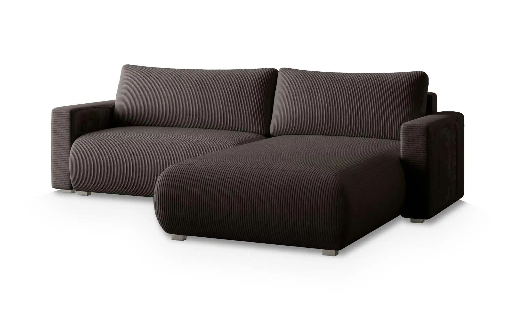 MASSENO Ecksofa  Turin  ¦ braun ¦ Maße (cm): B: 265 H: 83 Polstermöbel > So günstig online kaufen