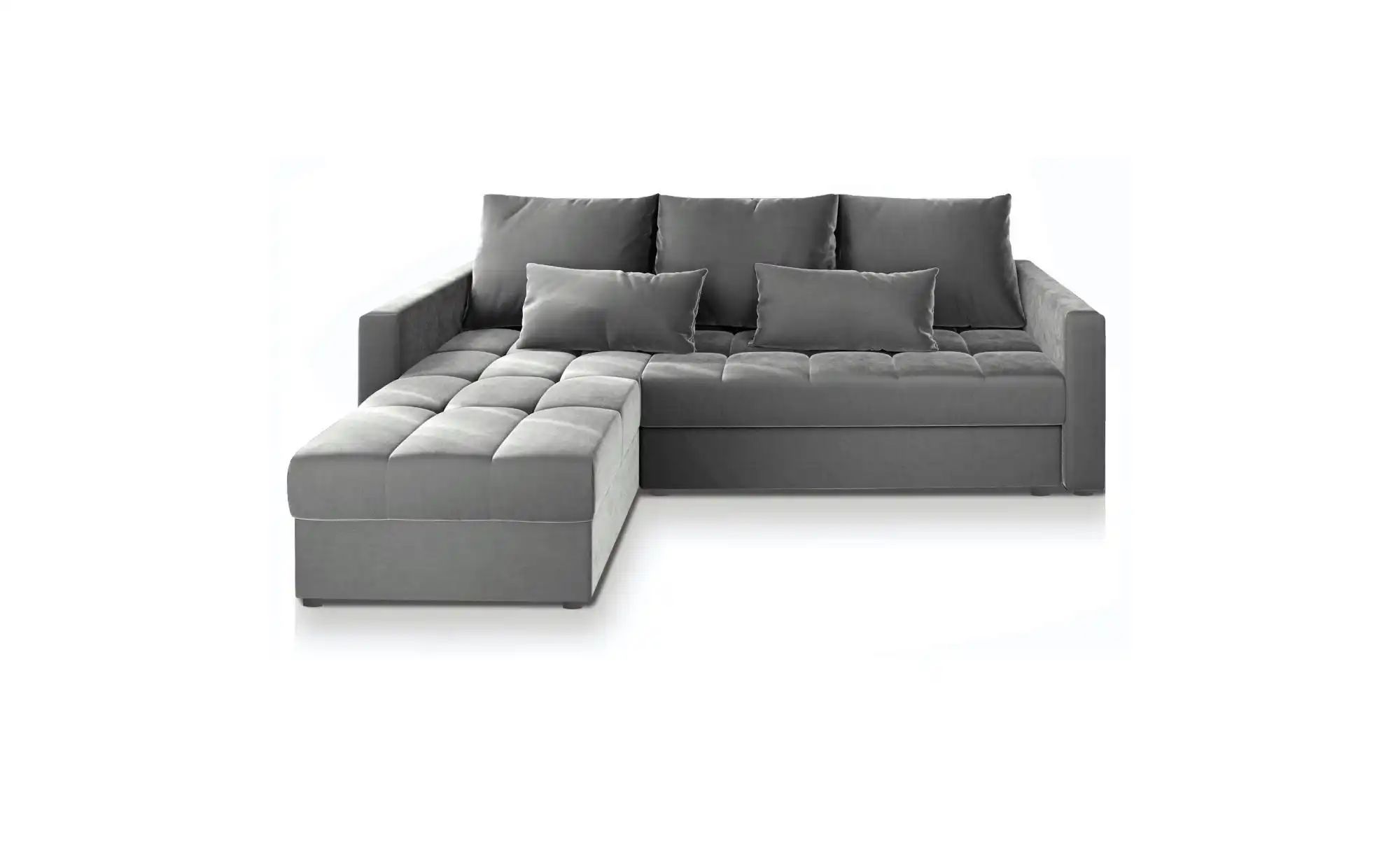 MASSENO Ecksofa mit Schlaffunktion Kos ¦ grau ¦ Maße (cm): B: 220 H: 85 Pol günstig online kaufen