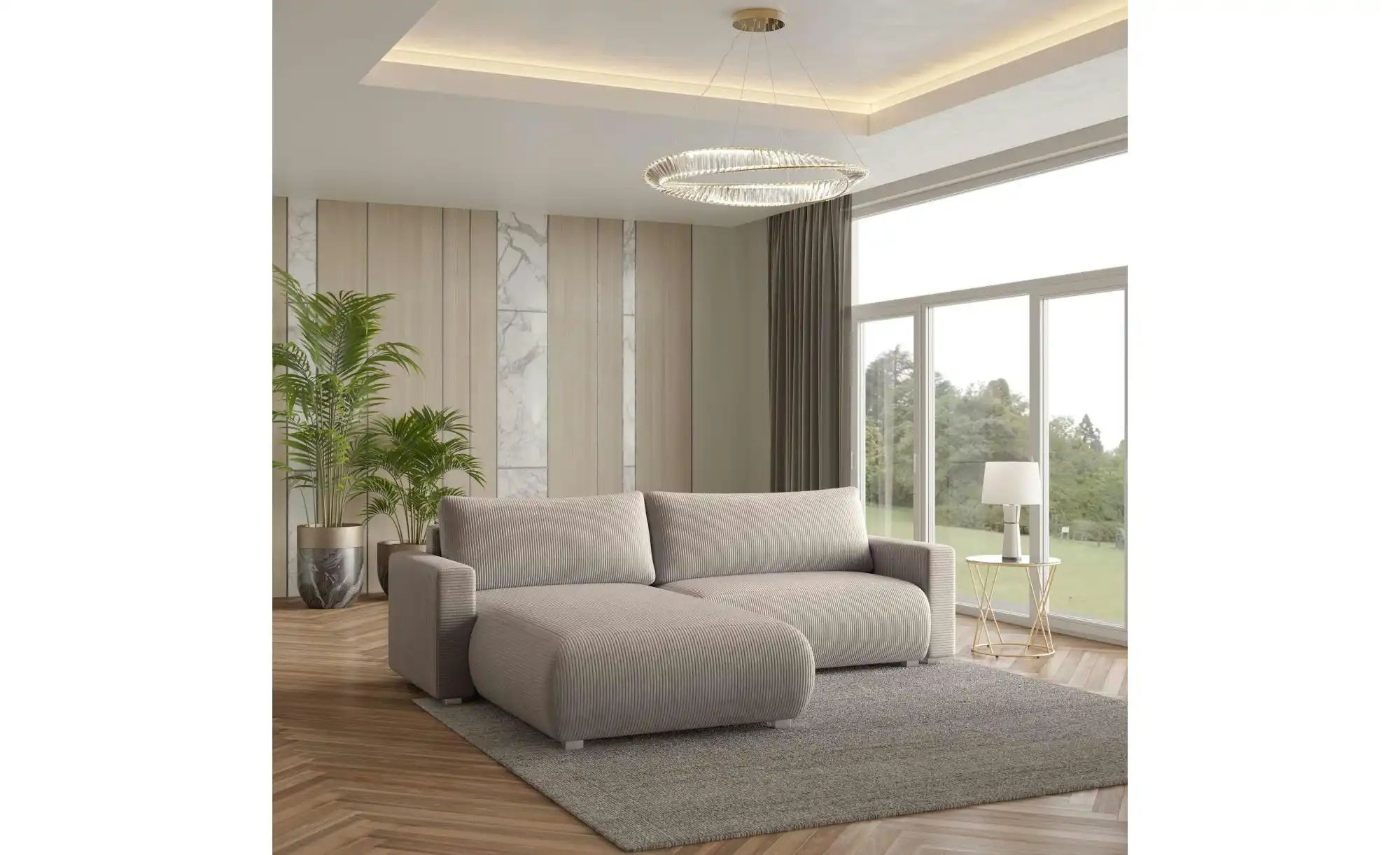 MASSENO Ecksofa  Turin  ¦ beige ¦ Maße (cm): B: 265 H: 83 Polstermöbel > So günstig online kaufen