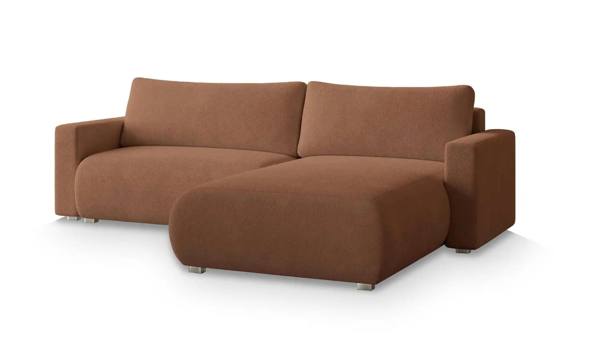MASSENO Ecksofa  Turin ¦ orange ¦ Maße (cm): B: 265 H: 83 Polstermöbel > So günstig online kaufen