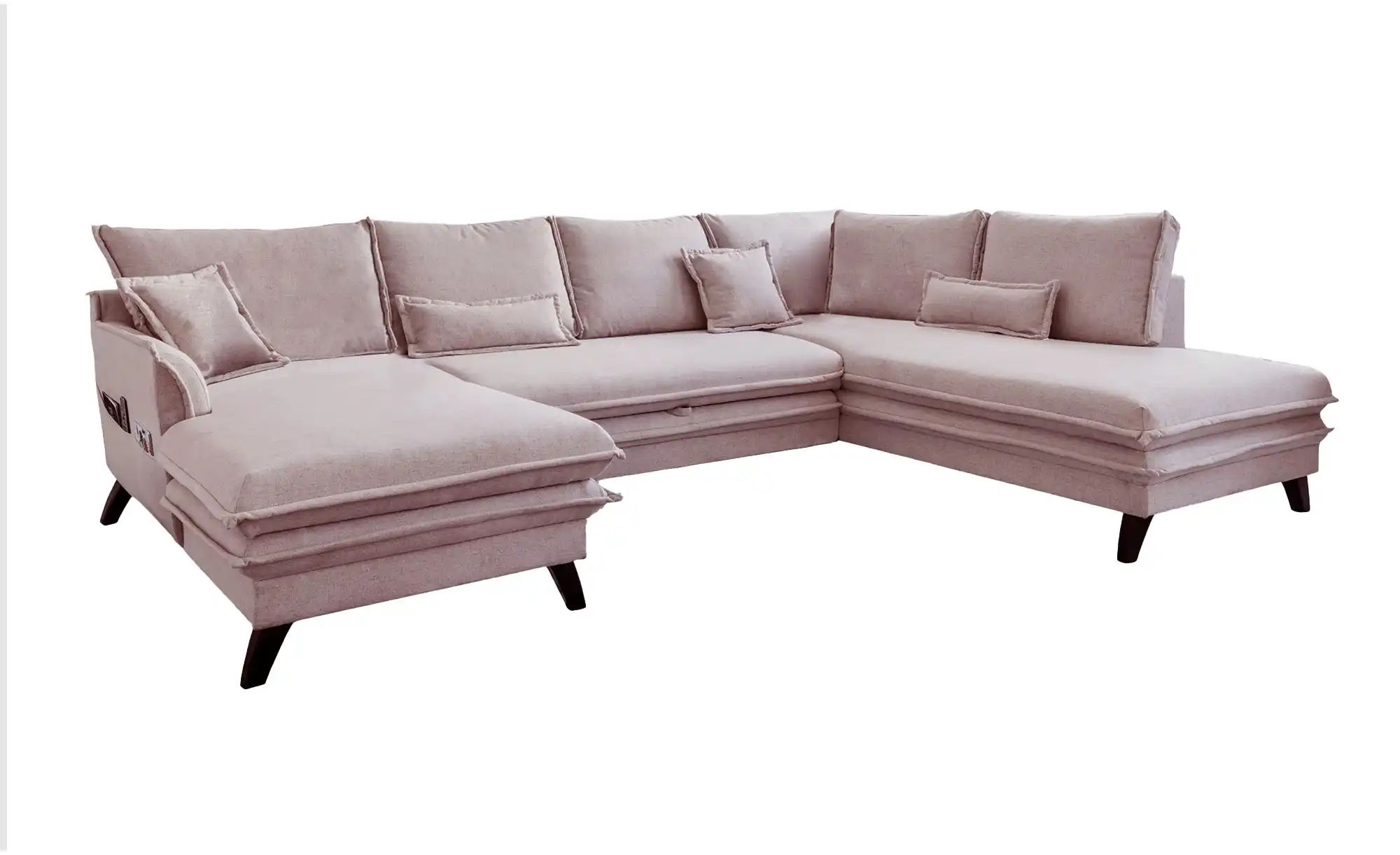 Miuform Wohnlandschaft mit Schlaffunktion Charming Charlie ¦ rosa/pink ¦ Ma günstig online kaufen