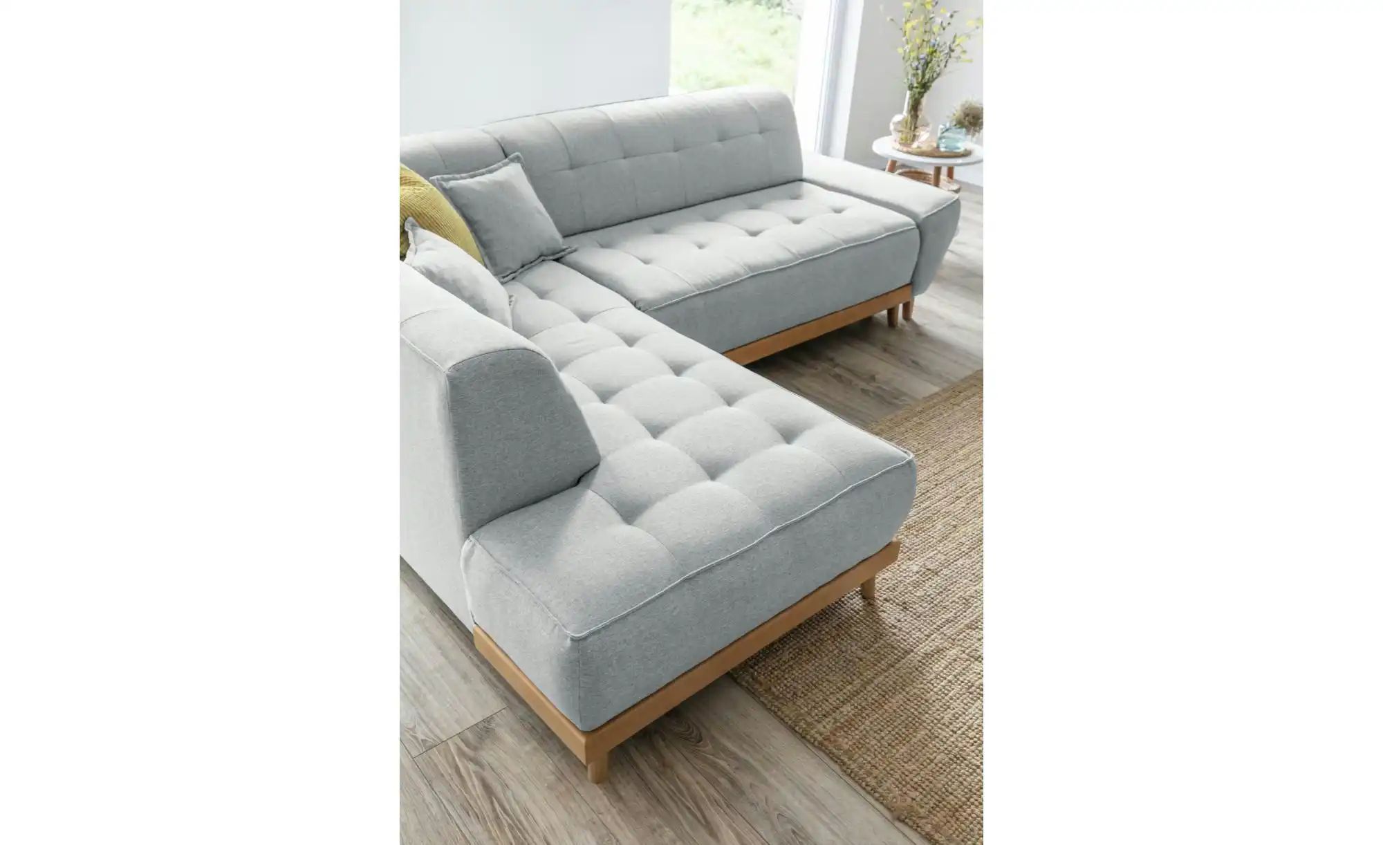 Miuform Ecksofa mit Schlaffunktion   ¦ grau ¦ Maße (cm): B: 253 H: 77 Polst günstig online kaufen