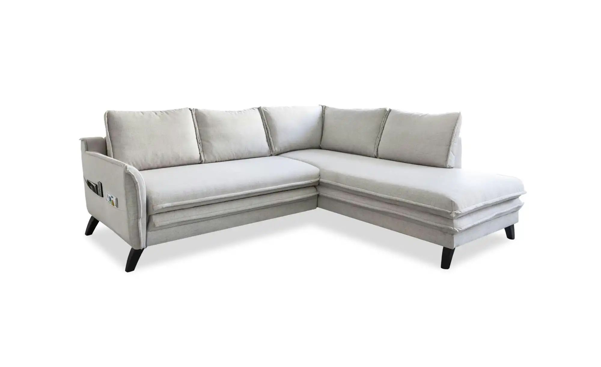 Miuform Ecksofa mit Schlaffunktion Charming Charlie ¦ beige ¦ Maße (cm): B: günstig online kaufen