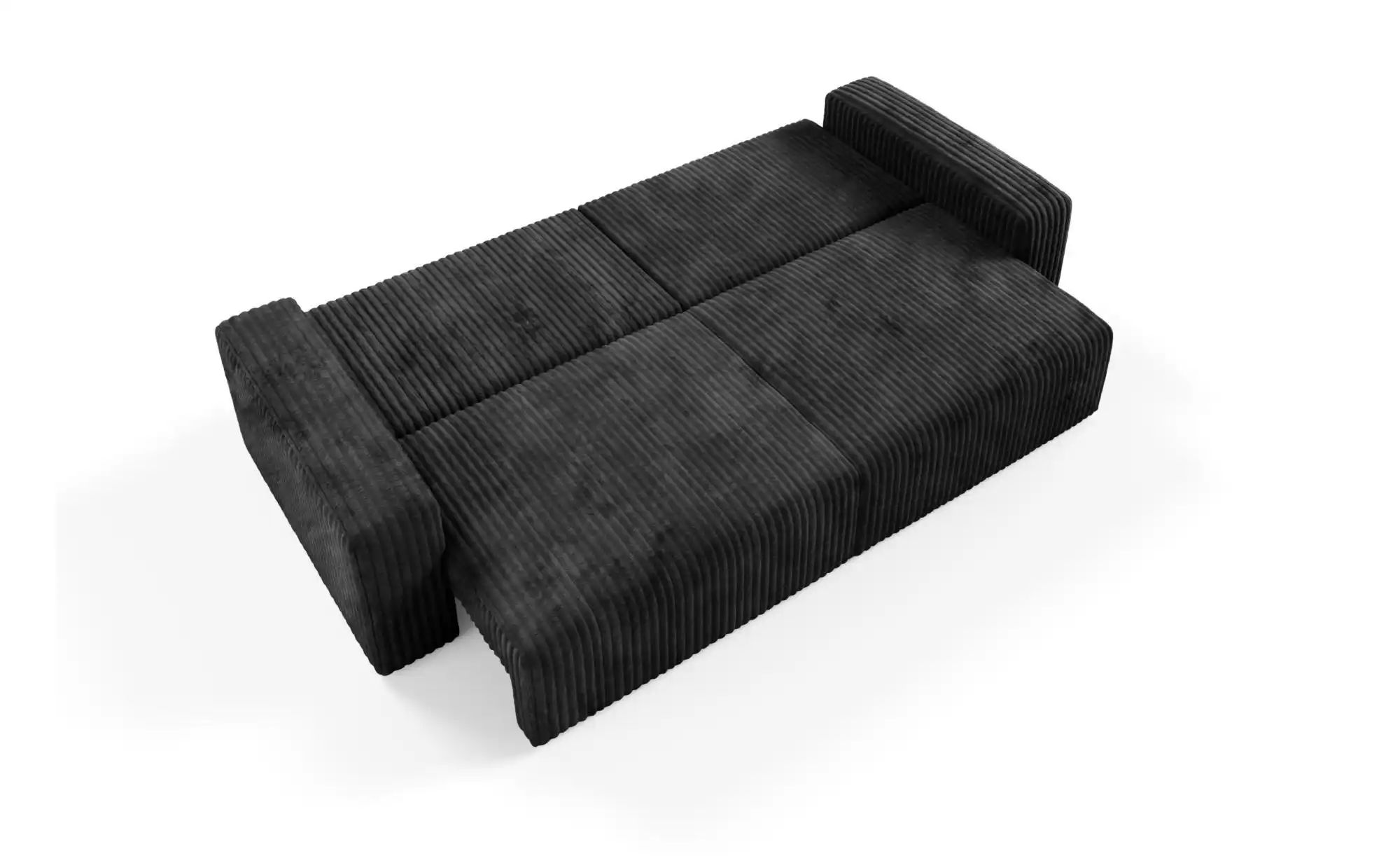 Einzelsofa  Fano ¦ schwarz ¦ Maße (cm): B: 244 H: 70 Polstermöbel > Sofas > günstig online kaufen