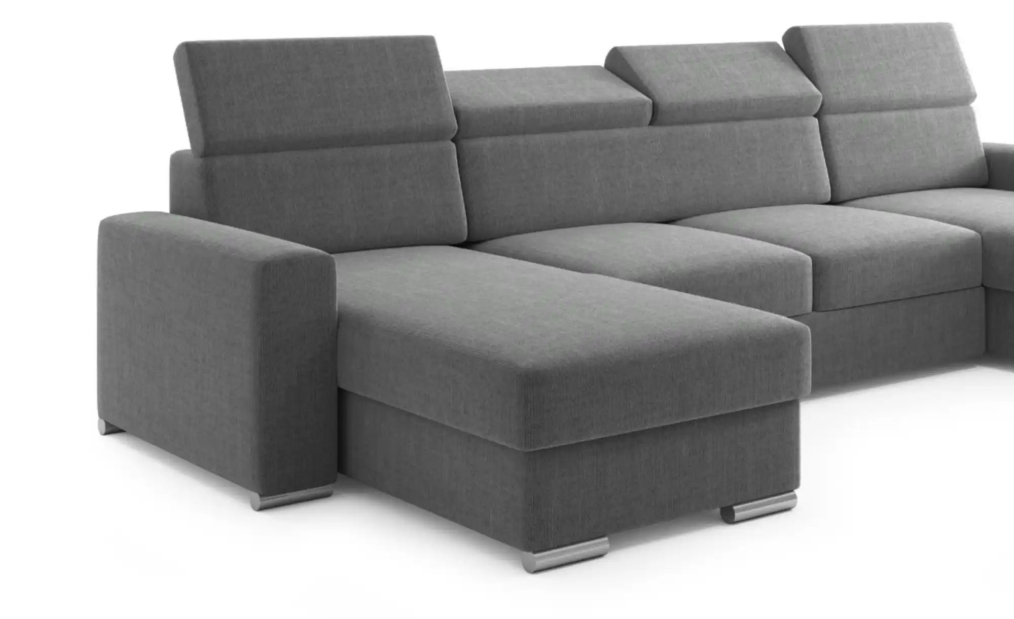 Wohnlandschaft   ¦ grau ¦ Maße (cm): B: 305 H: 79 Polstermöbel > Sofas > Sc günstig online kaufen