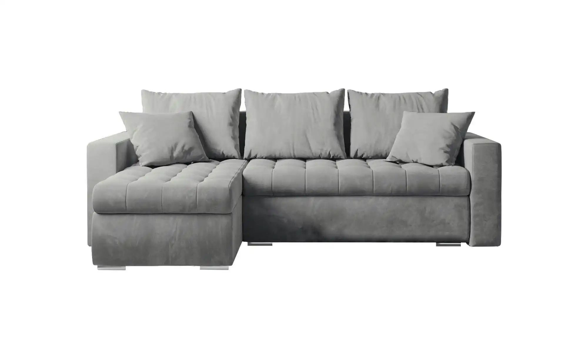 Ecksofa mit Schlaffunktion  Luis ¦ grau ¦ Maße (cm): B: 238 H: 85 Polstermö günstig online kaufen