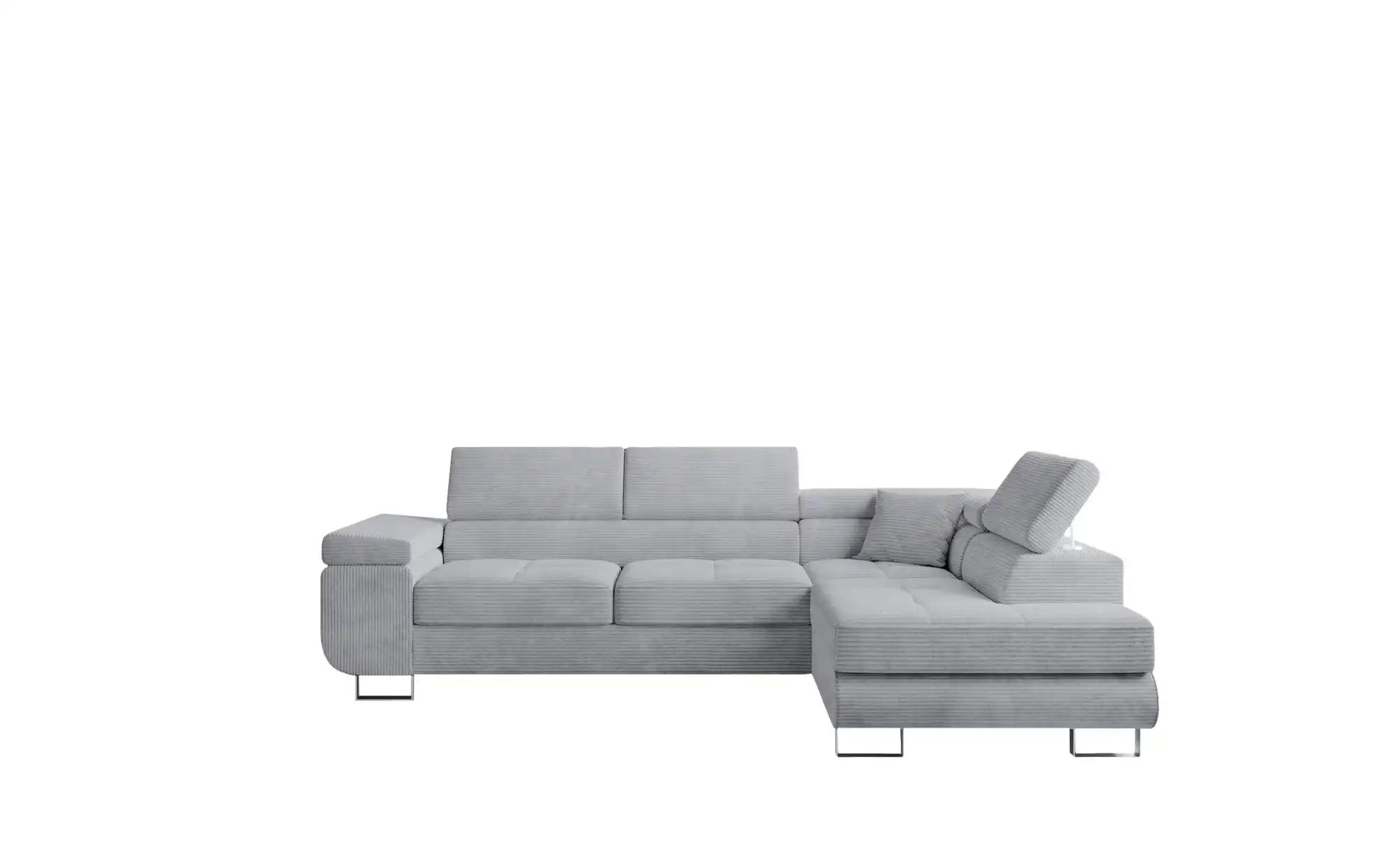 Ecksofa  Anton ¦ grau ¦ Maße (cm): B: 275 H: 90 Polstermöbel > Sofas > Ecks günstig online kaufen