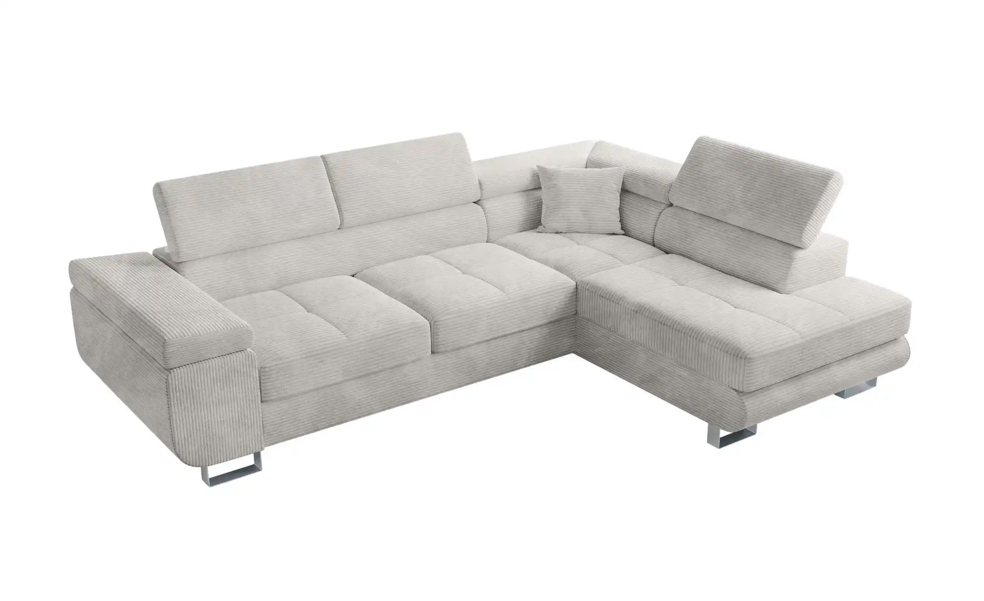 Ecksofa  Anton ¦ weiß ¦ Maße (cm): B: 275 H: 90 Polstermöbel > Sofas > Ecks günstig online kaufen