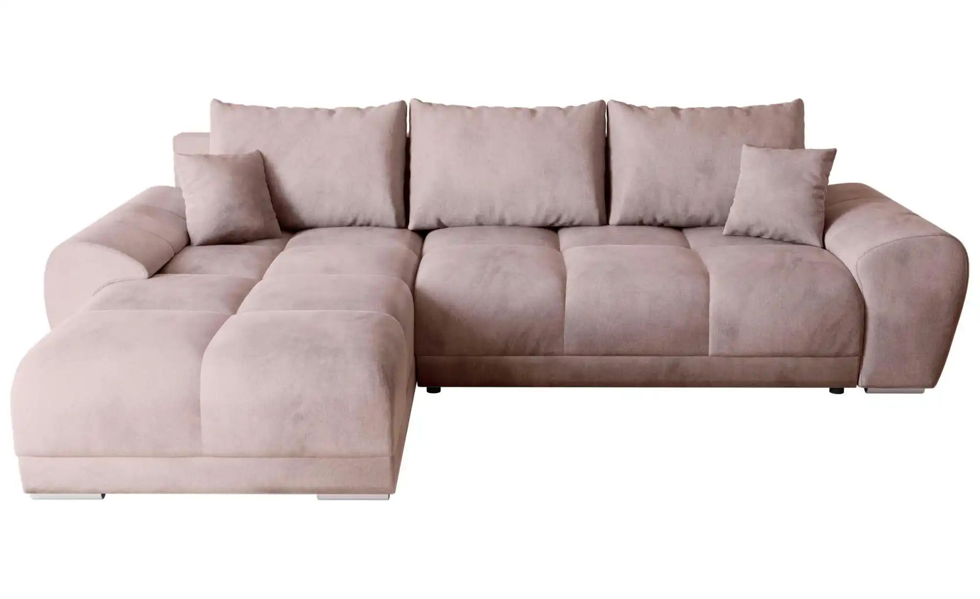 Ecksofa mit Schlaffunktion   ¦ rosa/pink ¦ Maße (cm): B: 290 H: 85 Polsterm günstig online kaufen