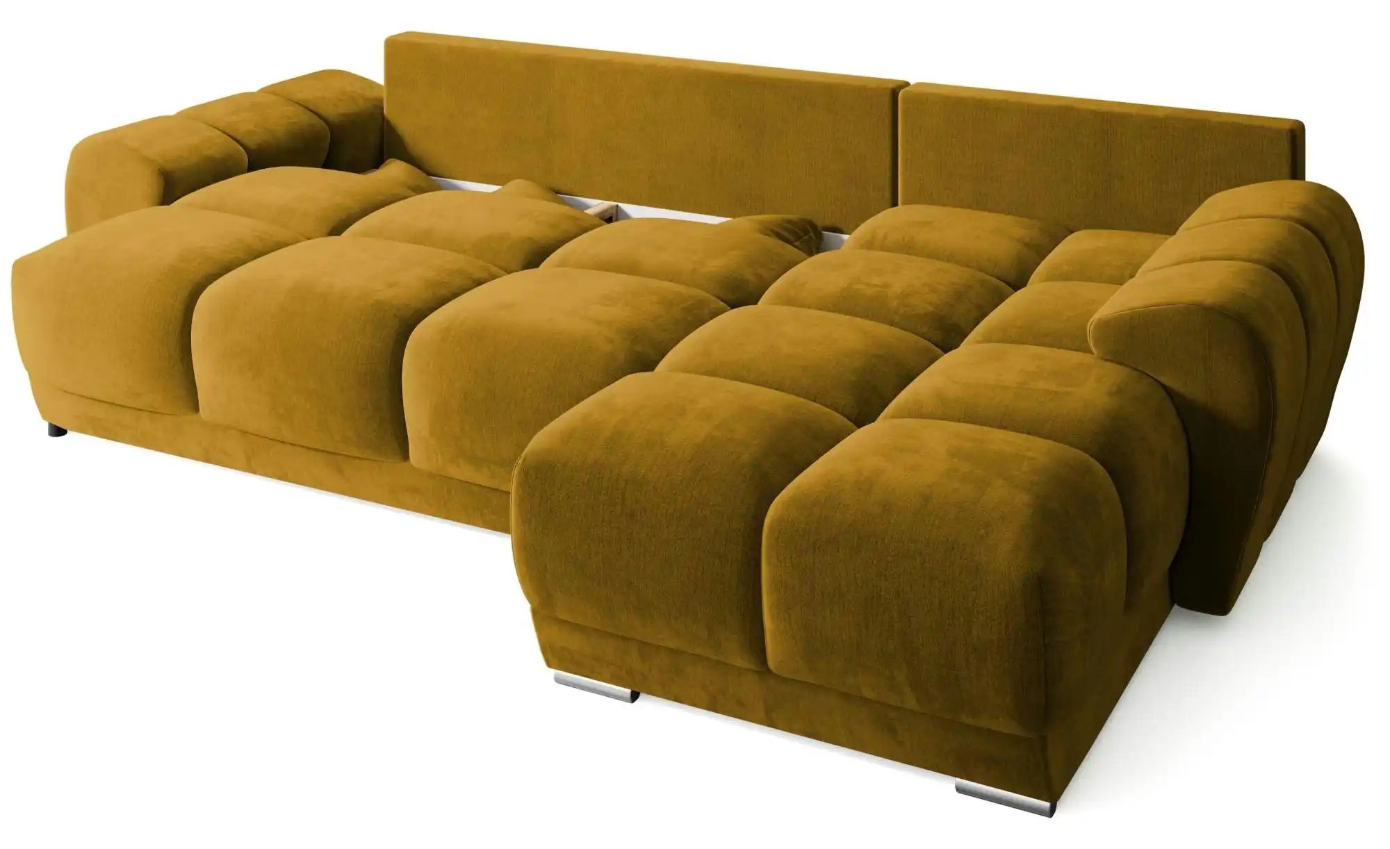 Ecksofa mit Schlaffunktion   ¦ gelb ¦ Maße (cm): B: 290 H: 85 Polstermöbel günstig online kaufen