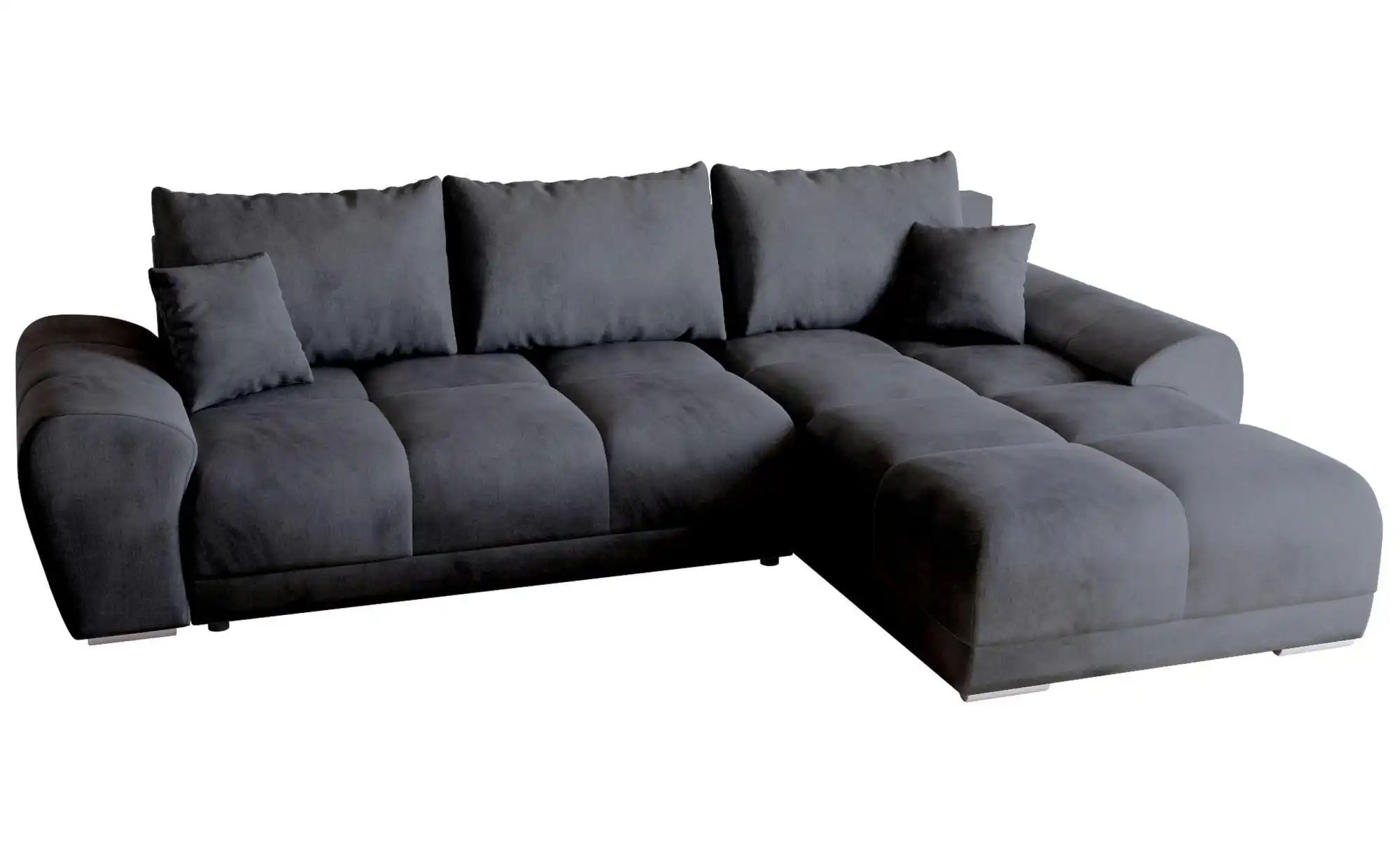Ecksofa mit Schlaffunktion   ¦ schwarz ¦ Maße (cm): B: 290 H: 85 Polstermöb günstig online kaufen