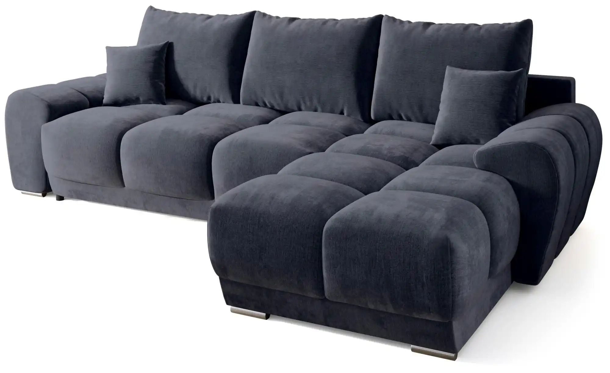 Ecksofa mit Schlaffunktion   ¦ schwarz ¦ Maße (cm): B: 290 H: 85 Polstermöb günstig online kaufen