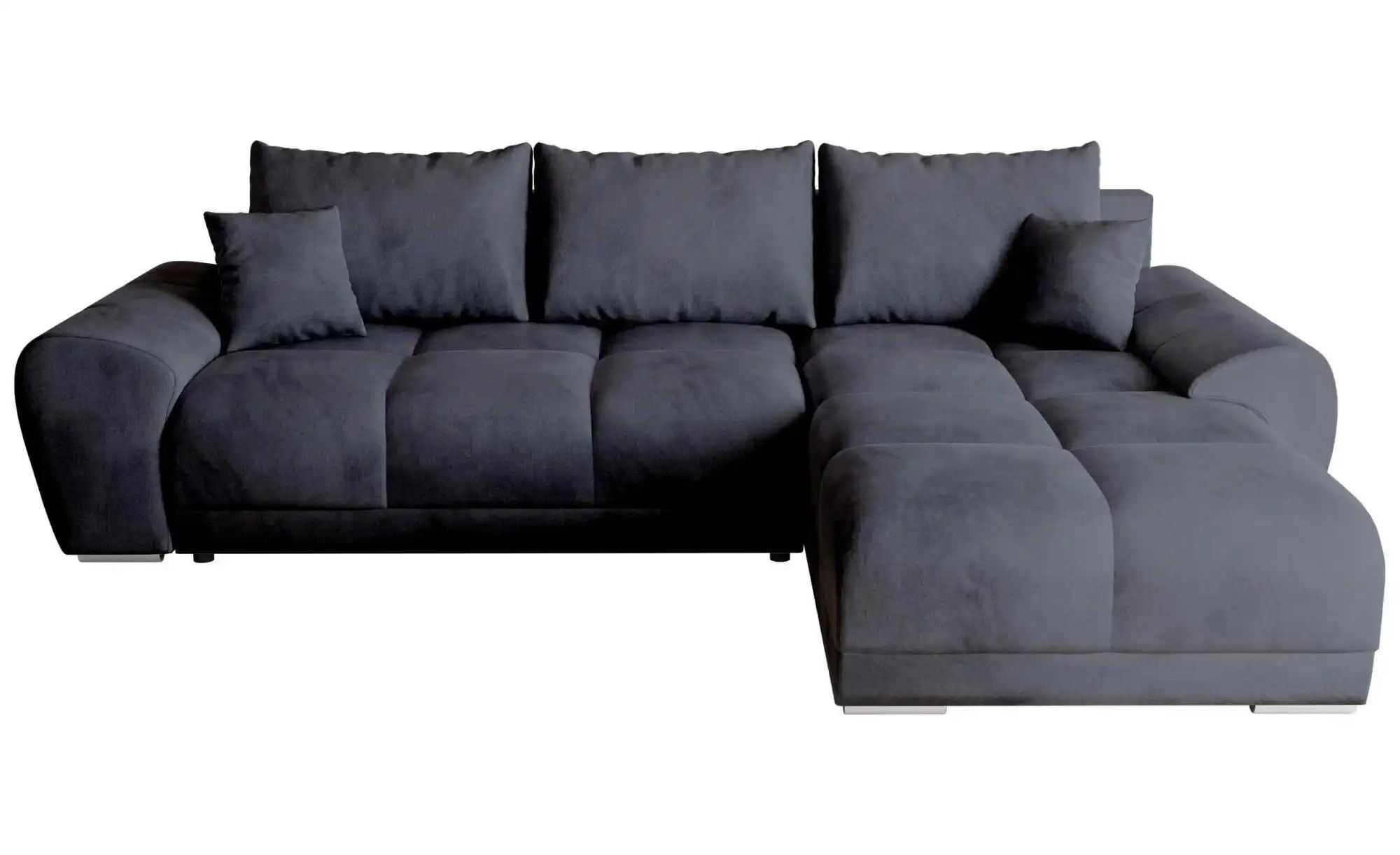 Ecksofa mit Schlaffunktion   ¦ schwarz ¦ Maße (cm): B: 290 H: 85 Polstermöb günstig online kaufen