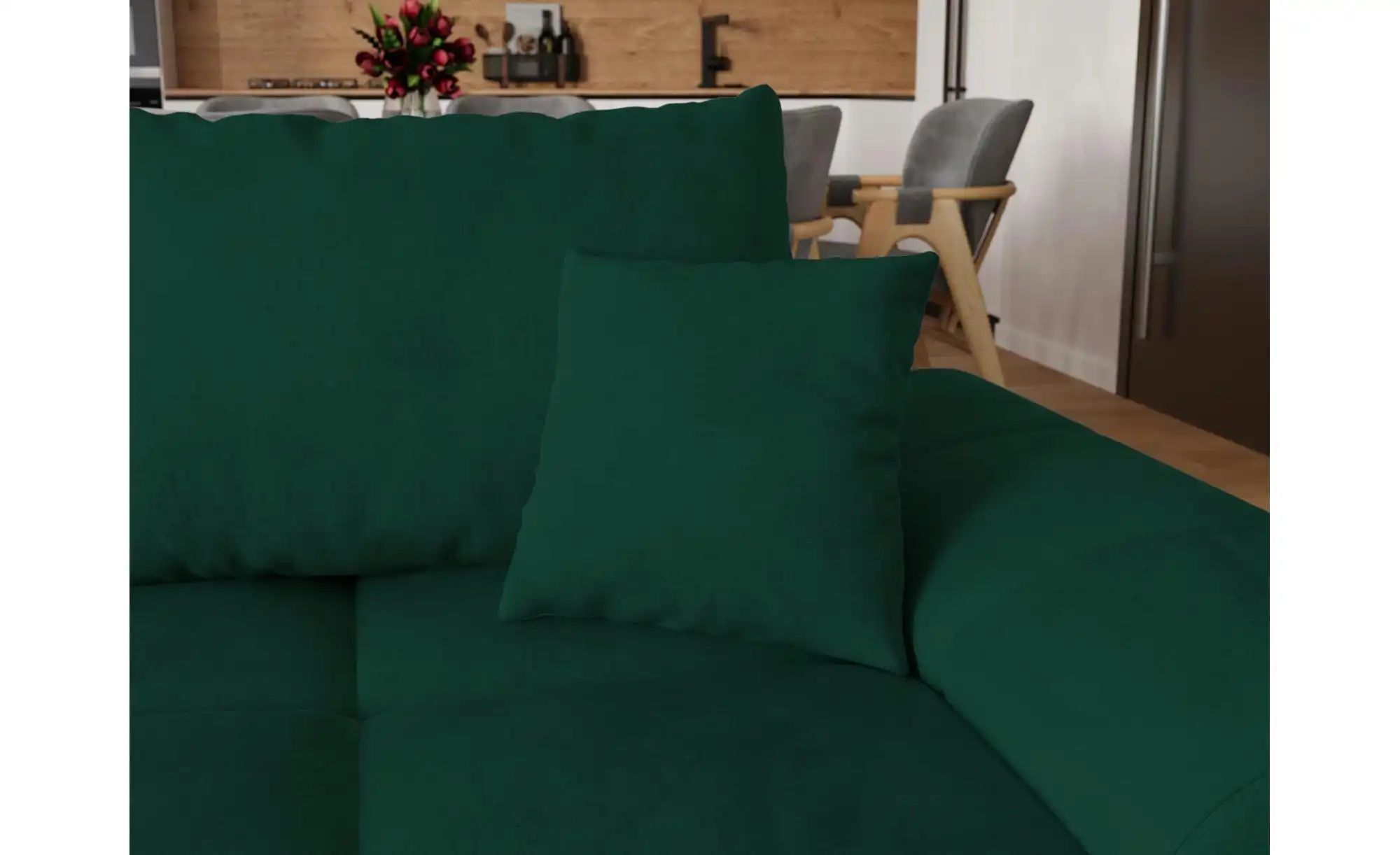 Ecksofa mit Schlaffunktion   ¦ grün ¦ Maße (cm): B: 290 H: 85 Polstermöbel günstig online kaufen
