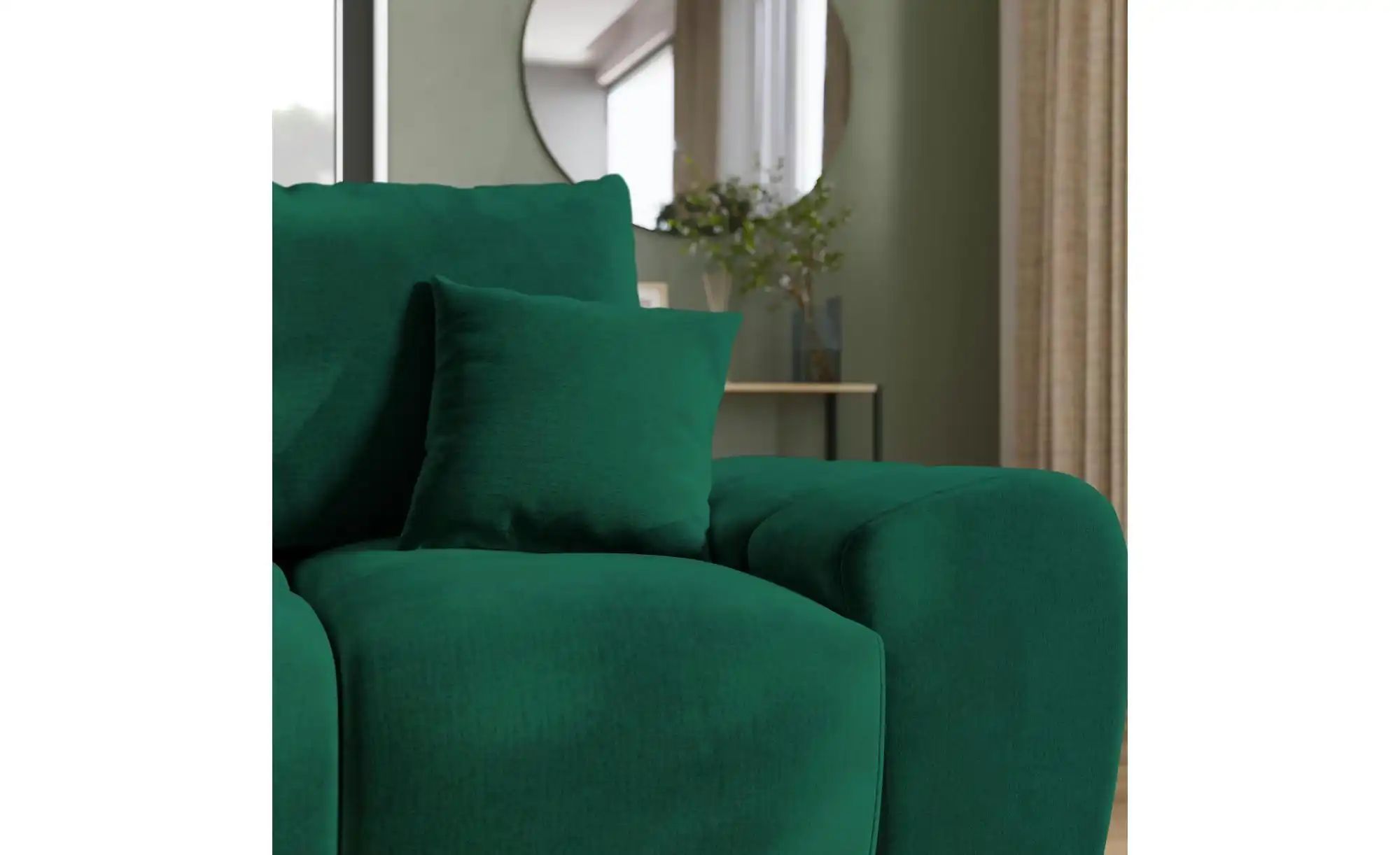 Ecksofa mit Schlaffunktion   ¦ grün ¦ Maße (cm): B: 290 H: 85 Polstermöbel günstig online kaufen