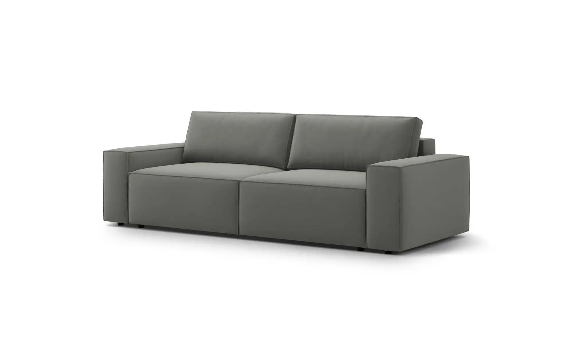Micadoni Einzelsofa  Jodie ¦ grau ¦ Maße (cm): B: 247 H: 86 Polstermöbel > günstig online kaufen