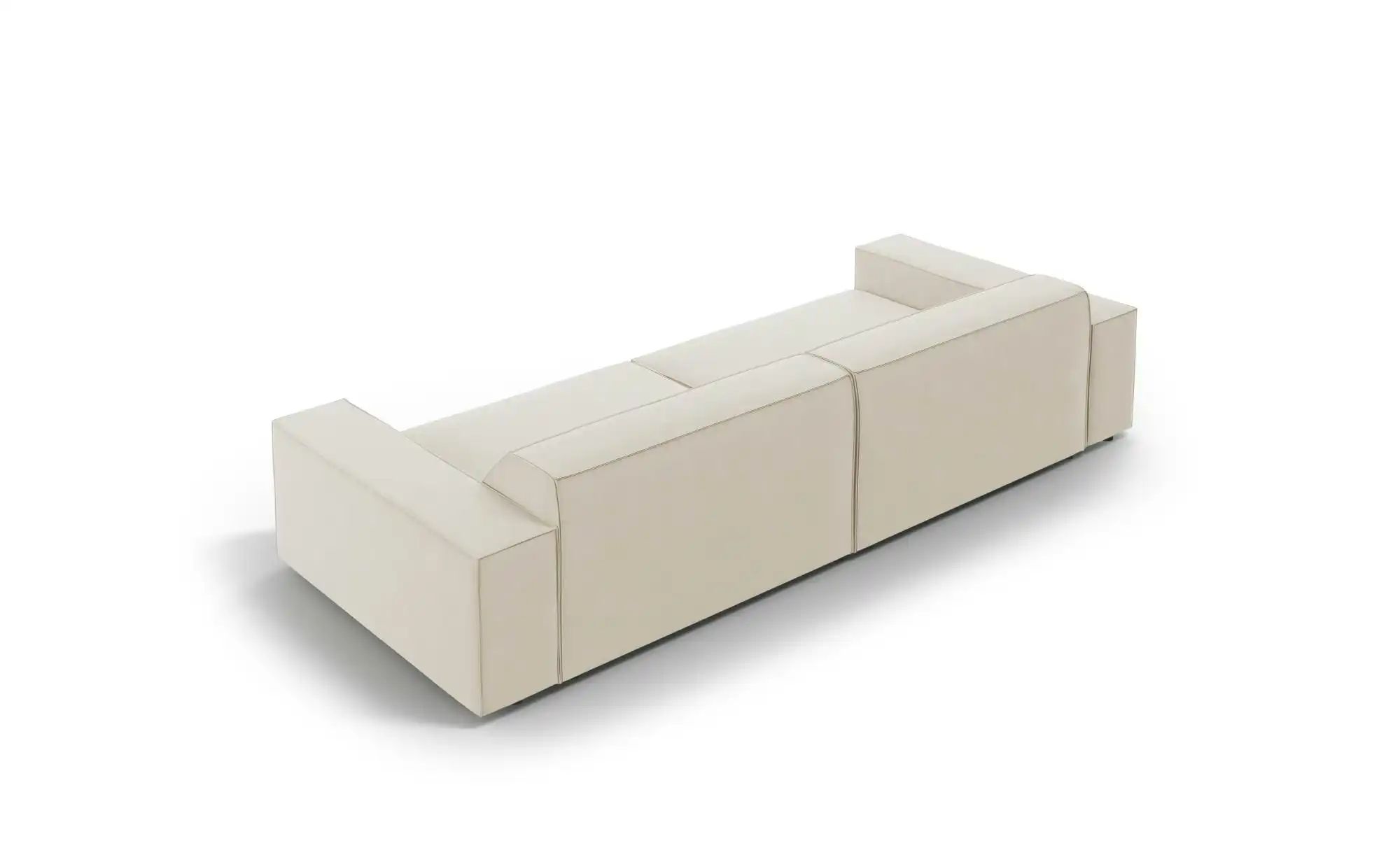 Micadoni Einzelsofa  Jodie ¦ beige ¦ Maße (cm): B: 204 H: 70 Polstermöbel > günstig online kaufen