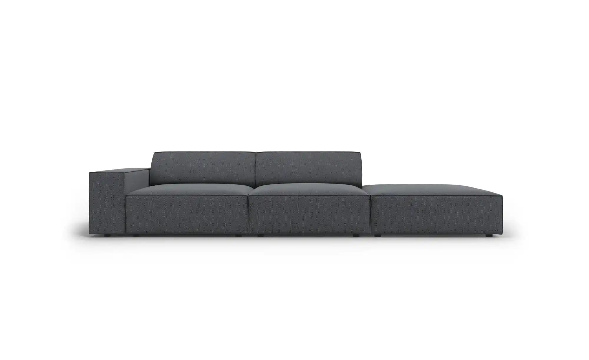 Micadoni Einzelsofa Jodie ¦ grau ¦ Maße (cm): B: 262 H: 70 Polstermöbel > günstig online kaufen