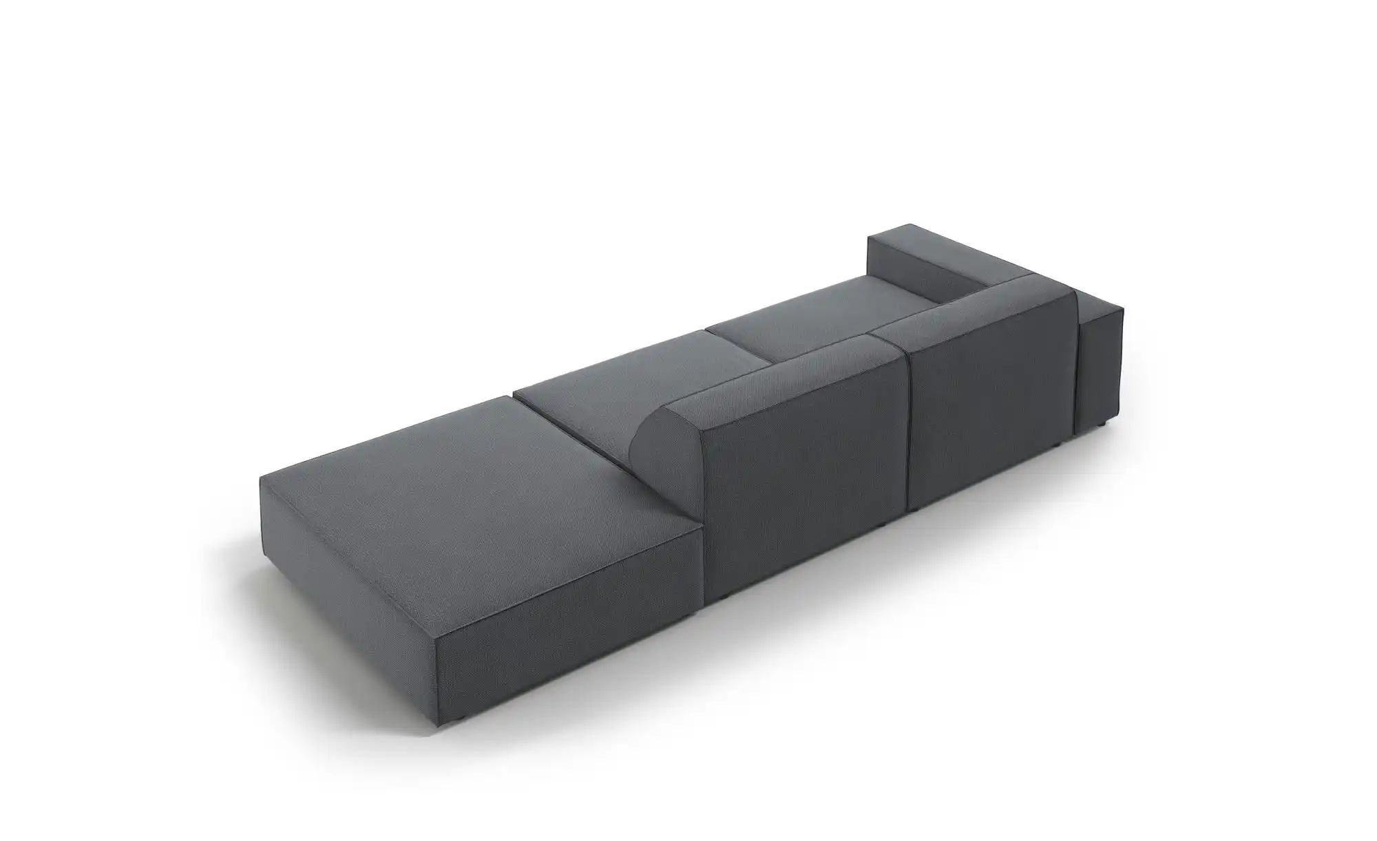 Thumbnail - Micadoni Einzelsofa  Jodie ¦ grau ¦ Maße (cm): B: 262 H: 70 Polstermöbel > Sofas > 3-Sitzer - Höffner