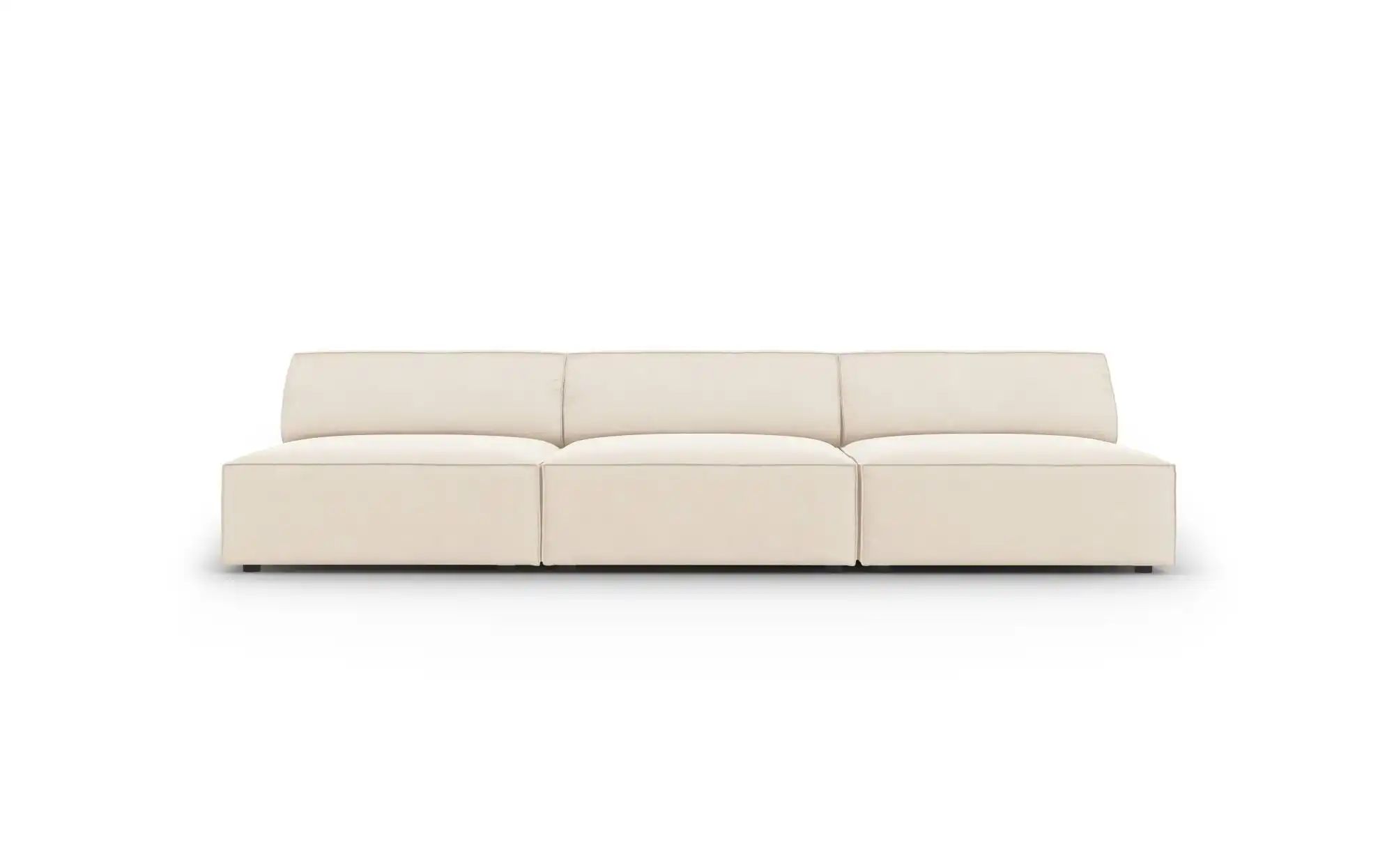 Micadoni Einzelsofa  Jodie ¦ beige ¦ Maße (cm): B: 240 H: 70 Polstermöbel > günstig online kaufen