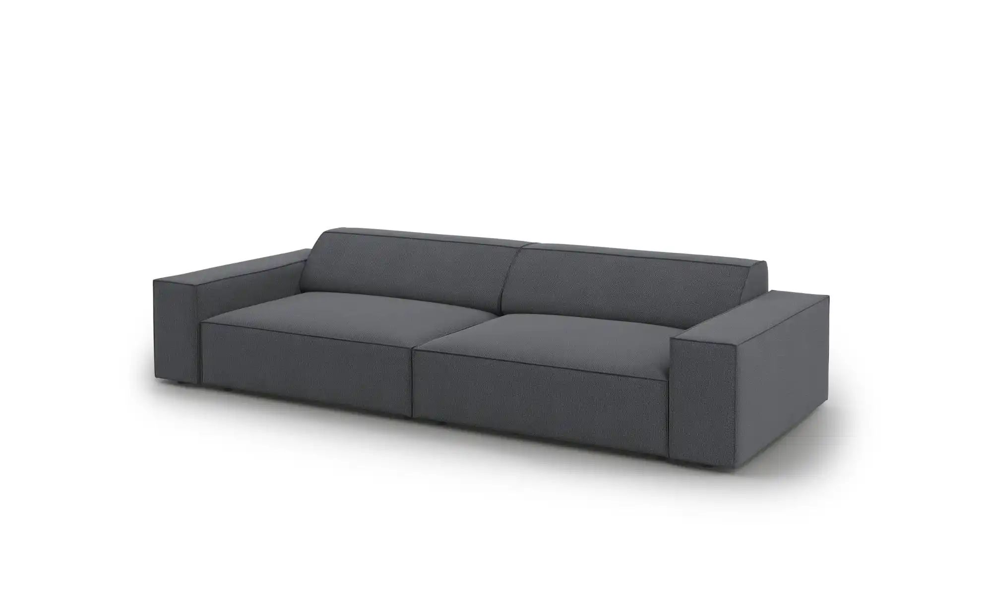 Micadoni Einzelsofa  Jodie ¦ grau ¦ Maße (cm): B: 204 H: 70 Polstermöbel > günstig online kaufen