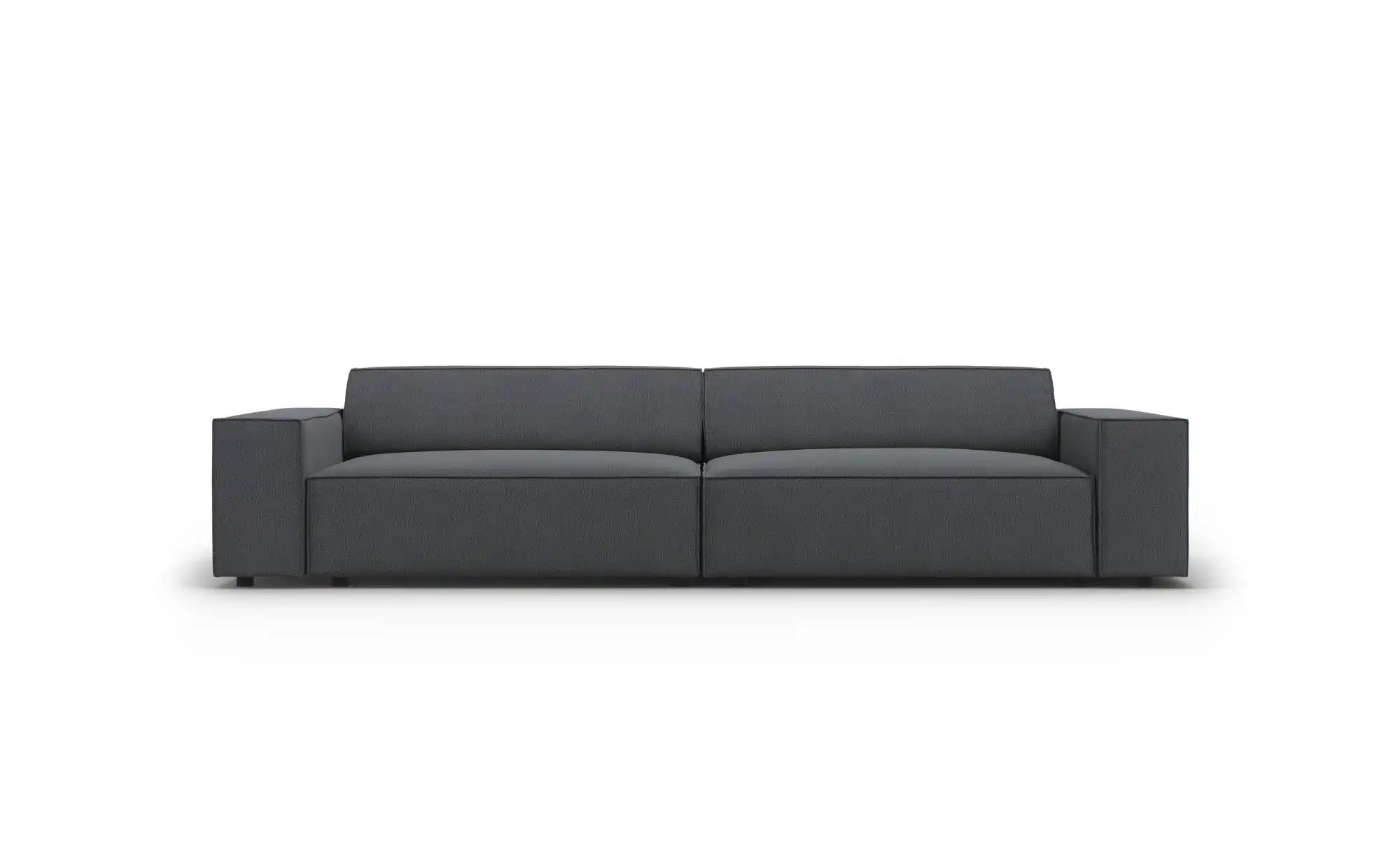 Micadoni Einzelsofa  Jodie ¦ grau ¦ Maße (cm): B: 204 H: 70 Polstermöbel > günstig online kaufen