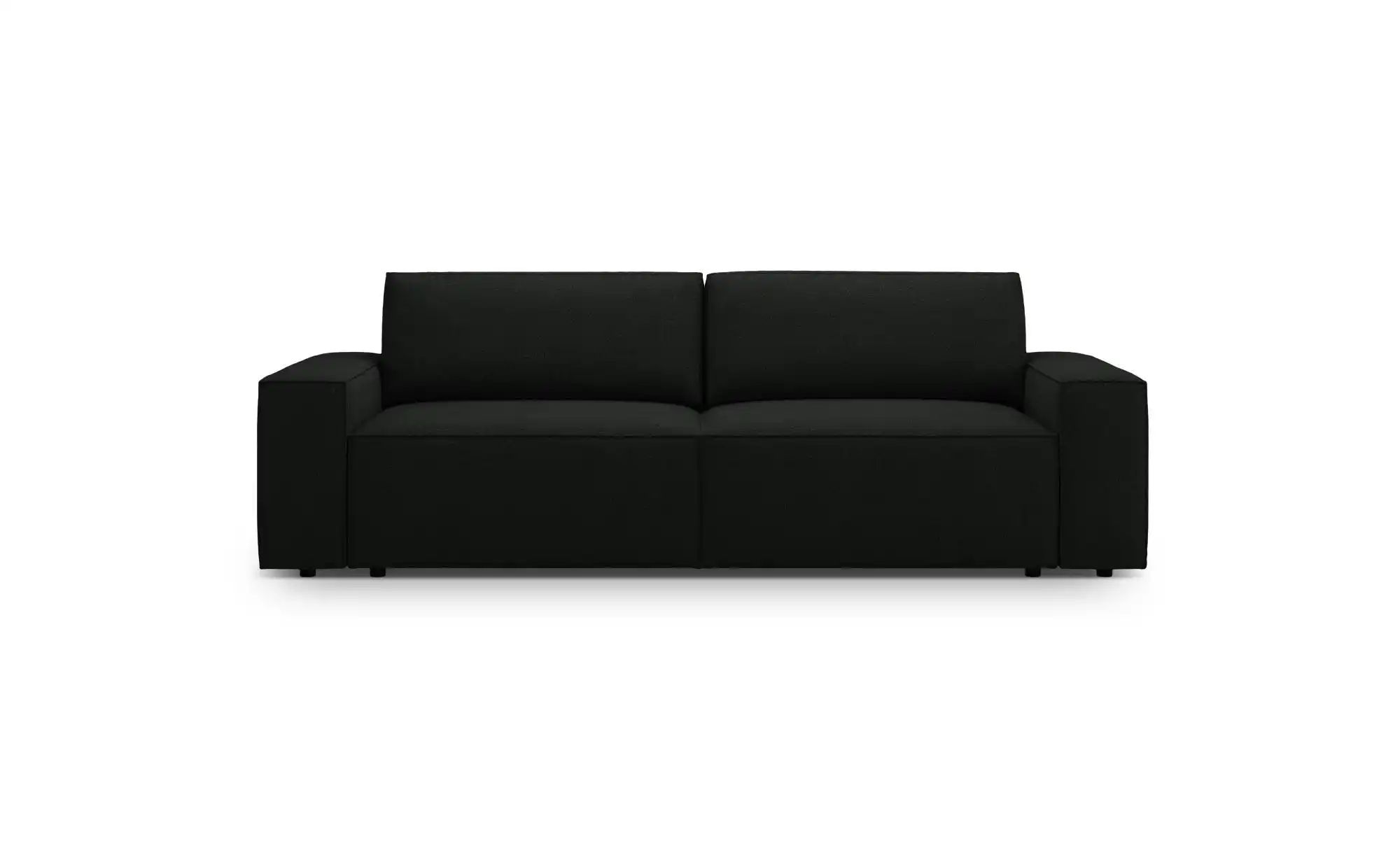 Micadoni Einzelsofa  Jodie ¦ schwarz ¦ Maße (cm): B: 247 H: 86 Polstermöbel günstig online kaufen